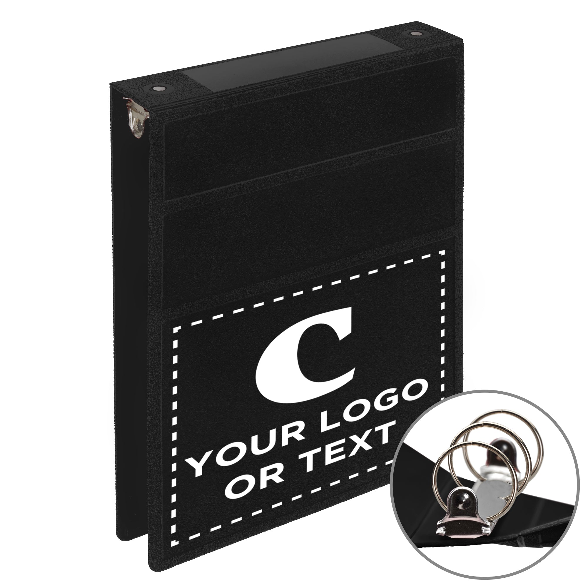 Custom 1.5-Inch Binder with Logo – Heavy Duty Top-Opening