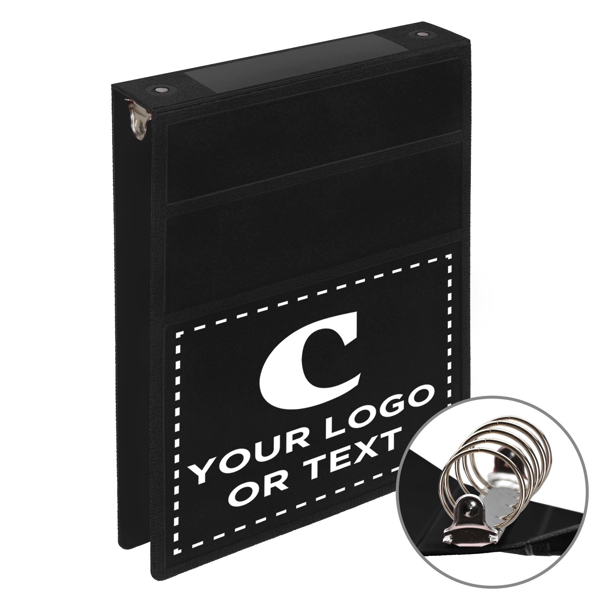 Custom 1.5-Inch Binder with Logo – Heavy Duty Top-Opening
