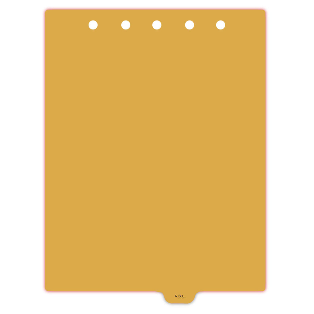 Individual Pre-Titled Divider Tabs – Customize Your Chart Divider Set ...