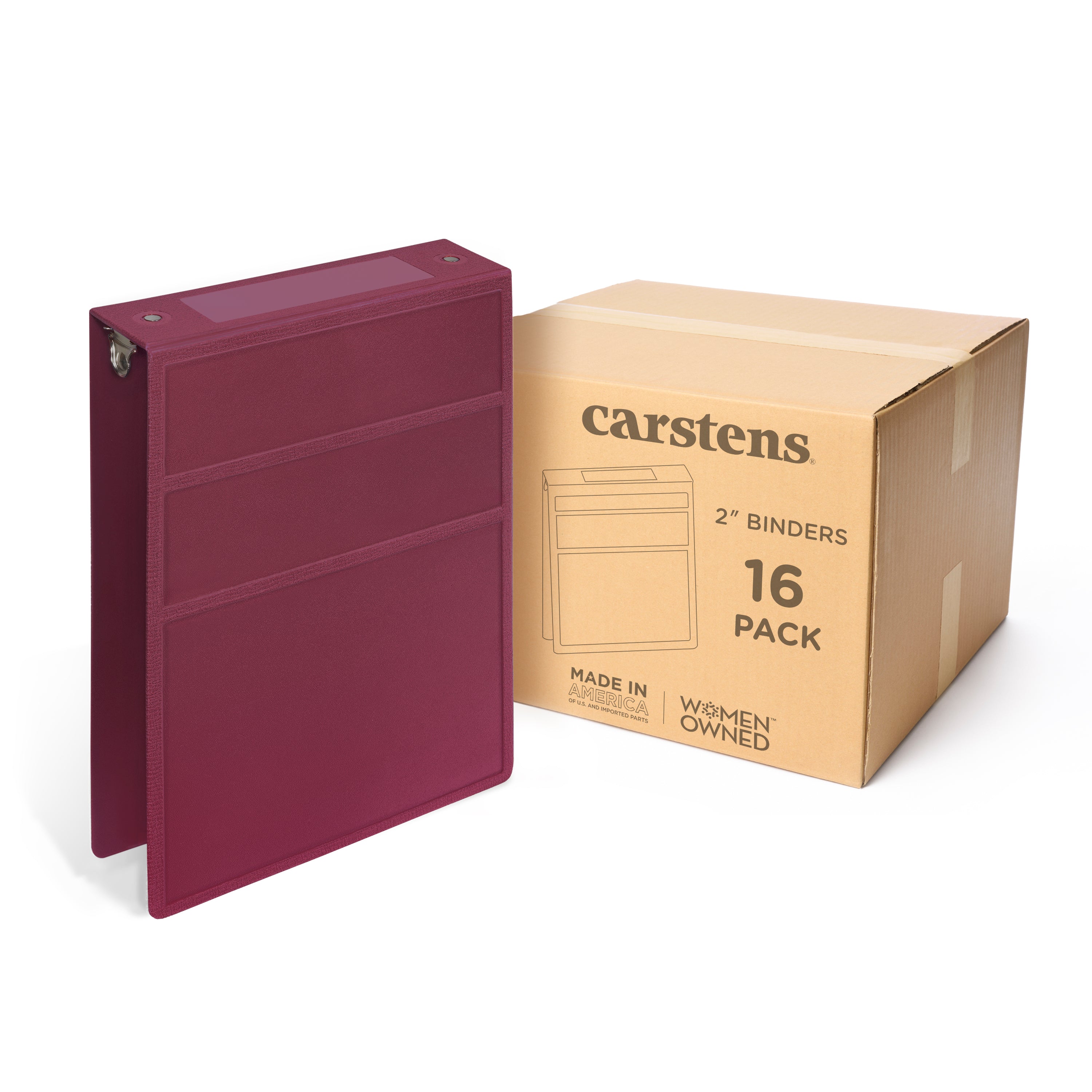 2-Inch Heavy Duty 3-Ring Binder for Medical Charting - Top Opening