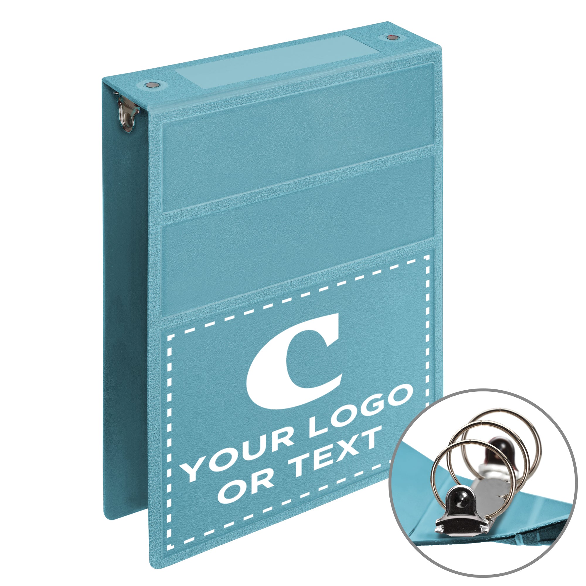 Custom 2-Inch Binder with Logo – Heavy Duty Top-Opening