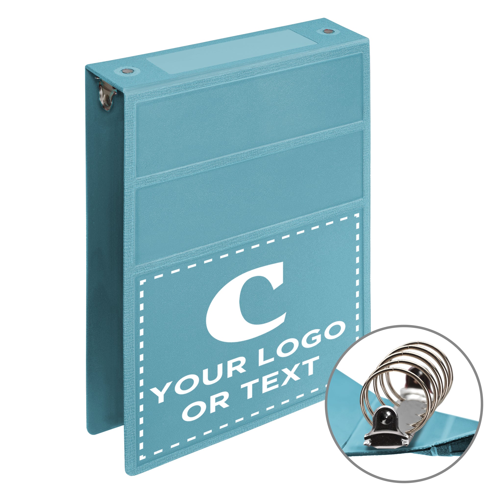 Custom 2-Inch Binder with Logo – Heavy Duty Top-Opening