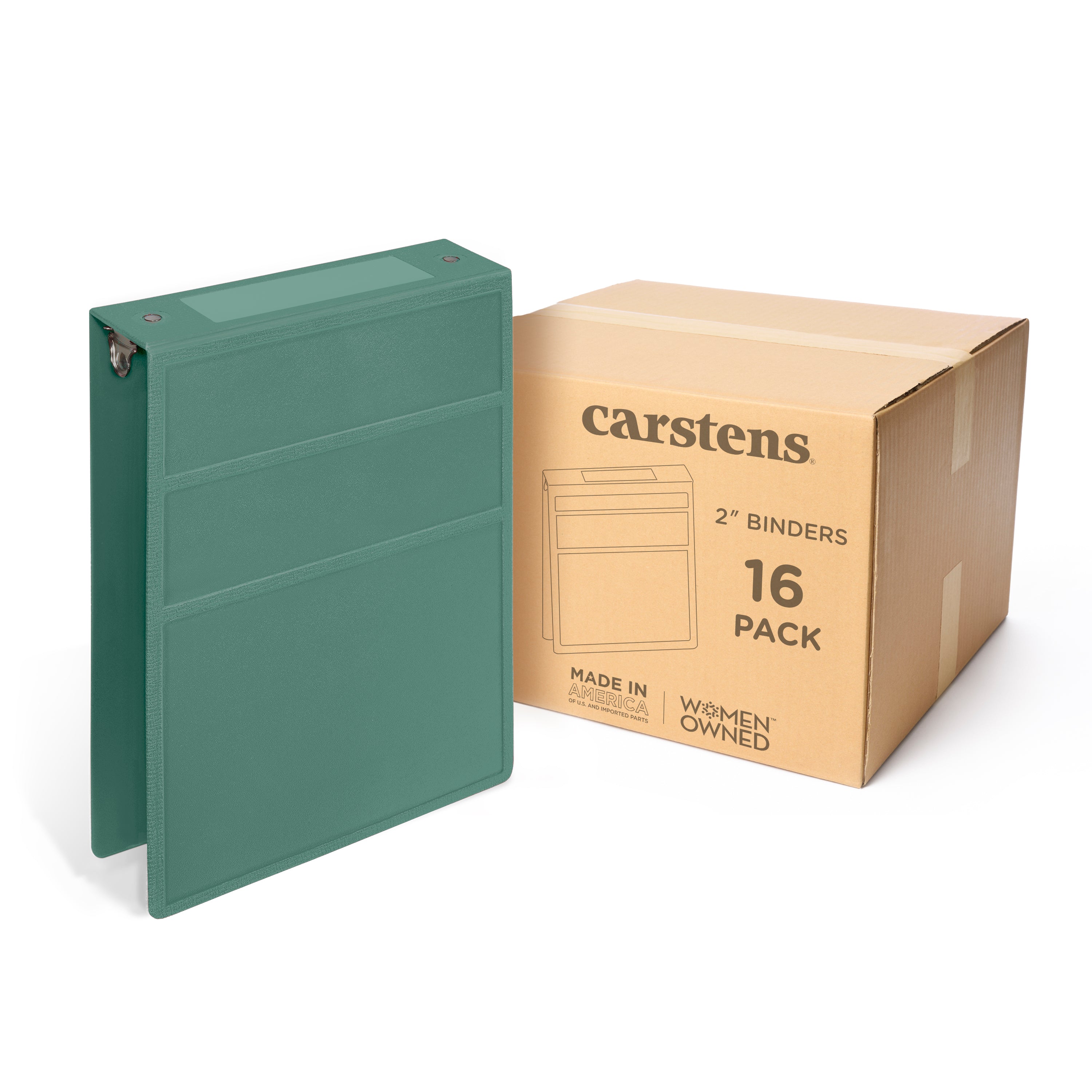 2-Inch Heavy Duty 3-Ring Binder for Medical Charting - Top Opening