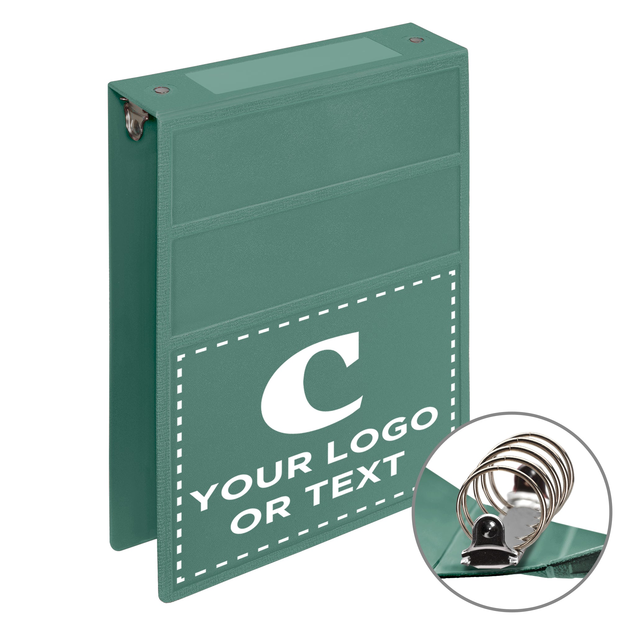 Custom 2-Inch Binder with Logo – Heavy Duty Top-Opening