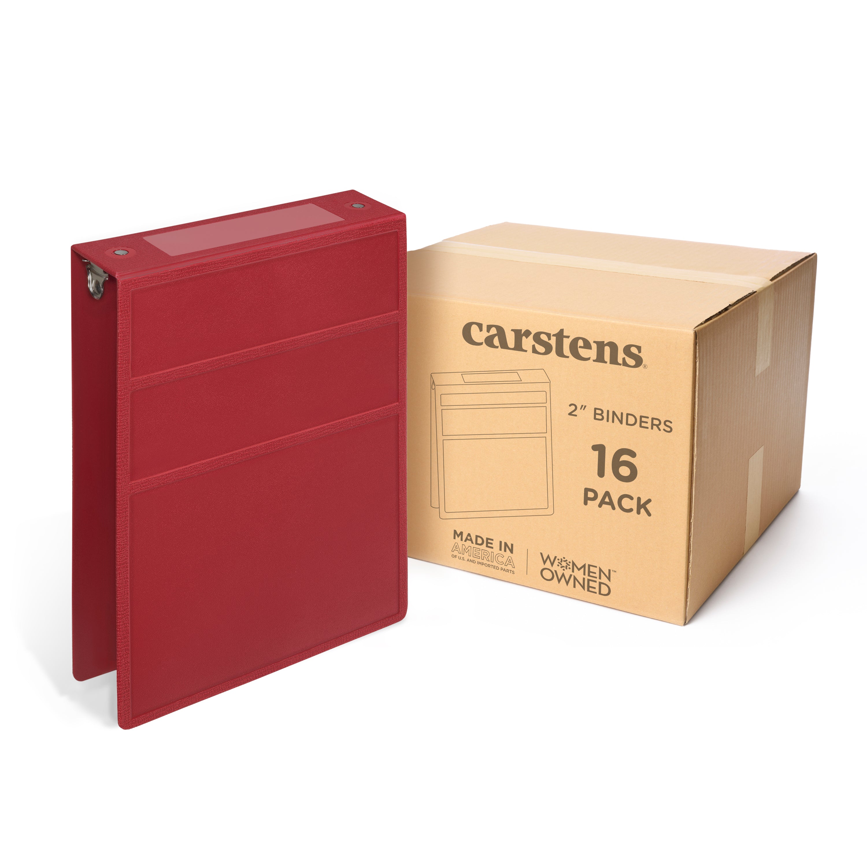 2-Inch Heavy Duty 3-Ring Binder for Medical Charting - Top Opening