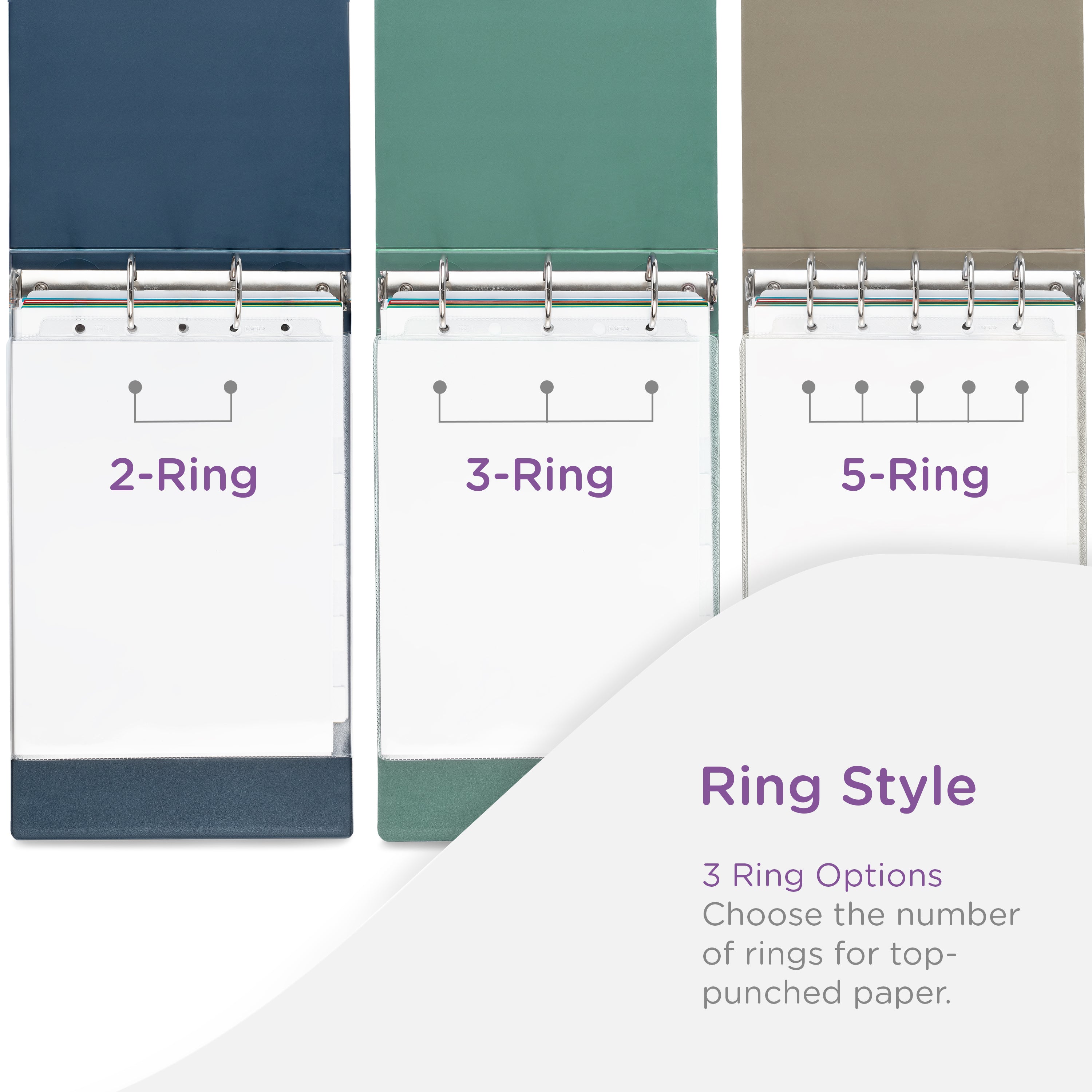 Custom 2-Inch Binder with Logo – Heavy Duty Top-Opening