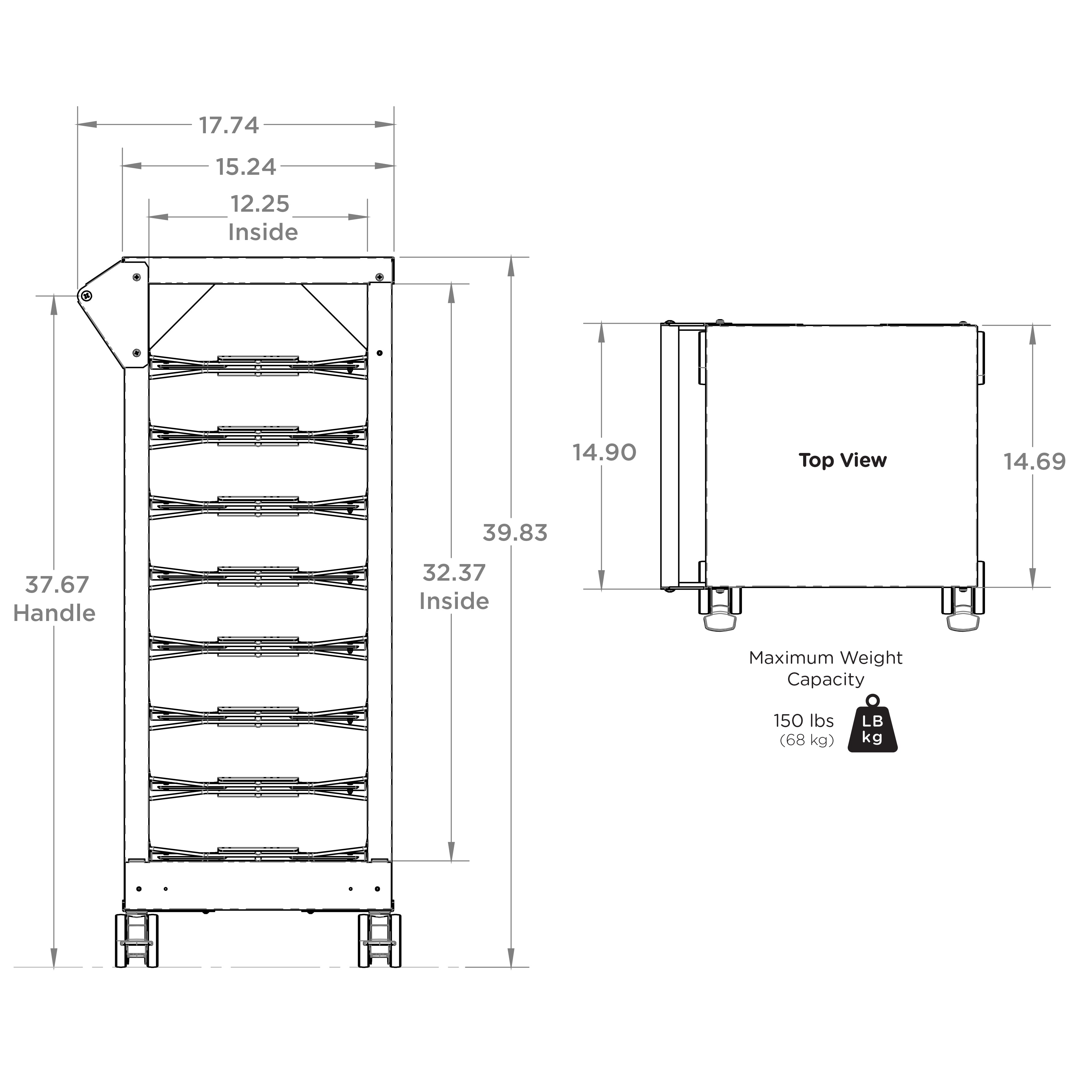 MultiFit™ Chart Rack