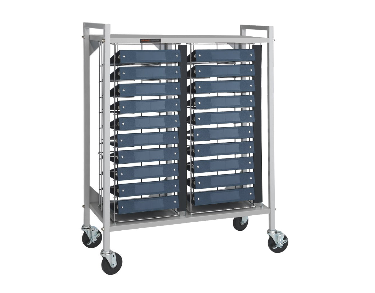 Horizontal Open Chart Rack For Side Opening Ring Binders