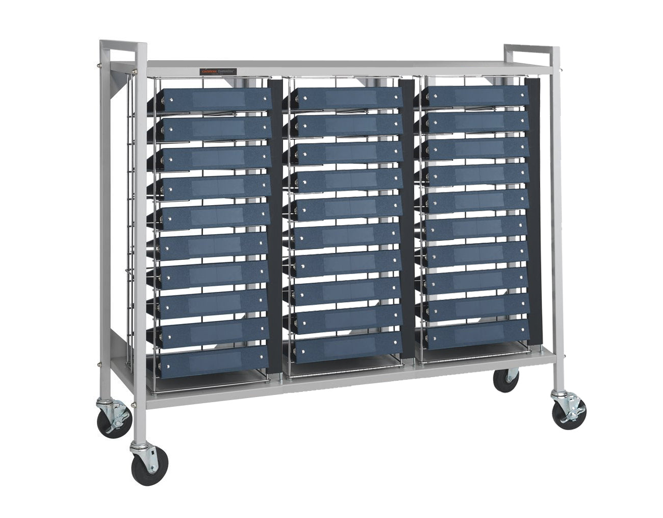 Horizontal Open Chart Rack For Side Opening Ring Binders