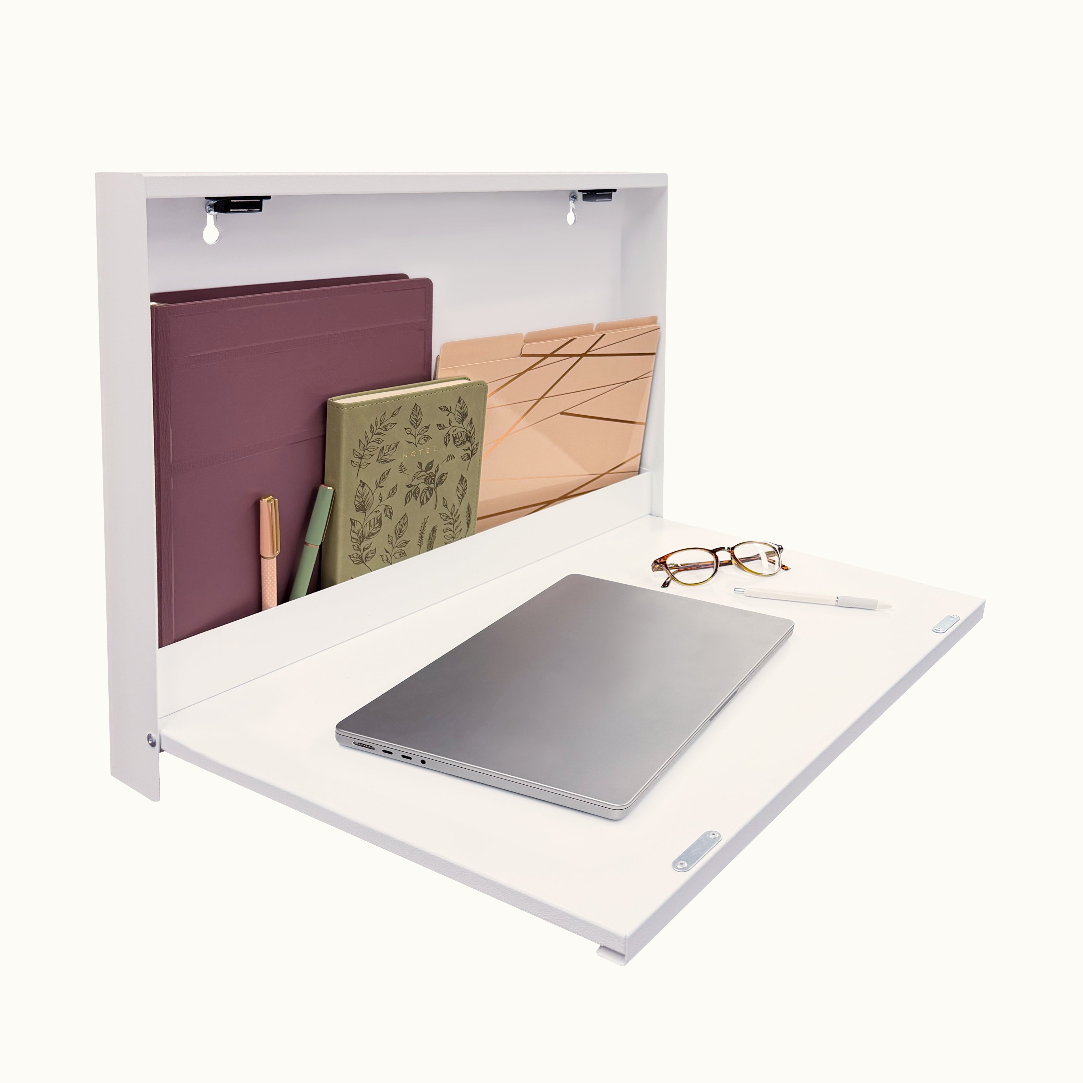 Basic Narrow Wall Cabinet, 22.75"W x 17.5"H x 2.6"D, No Lock, WALLAroo Jr™ 4632 Series