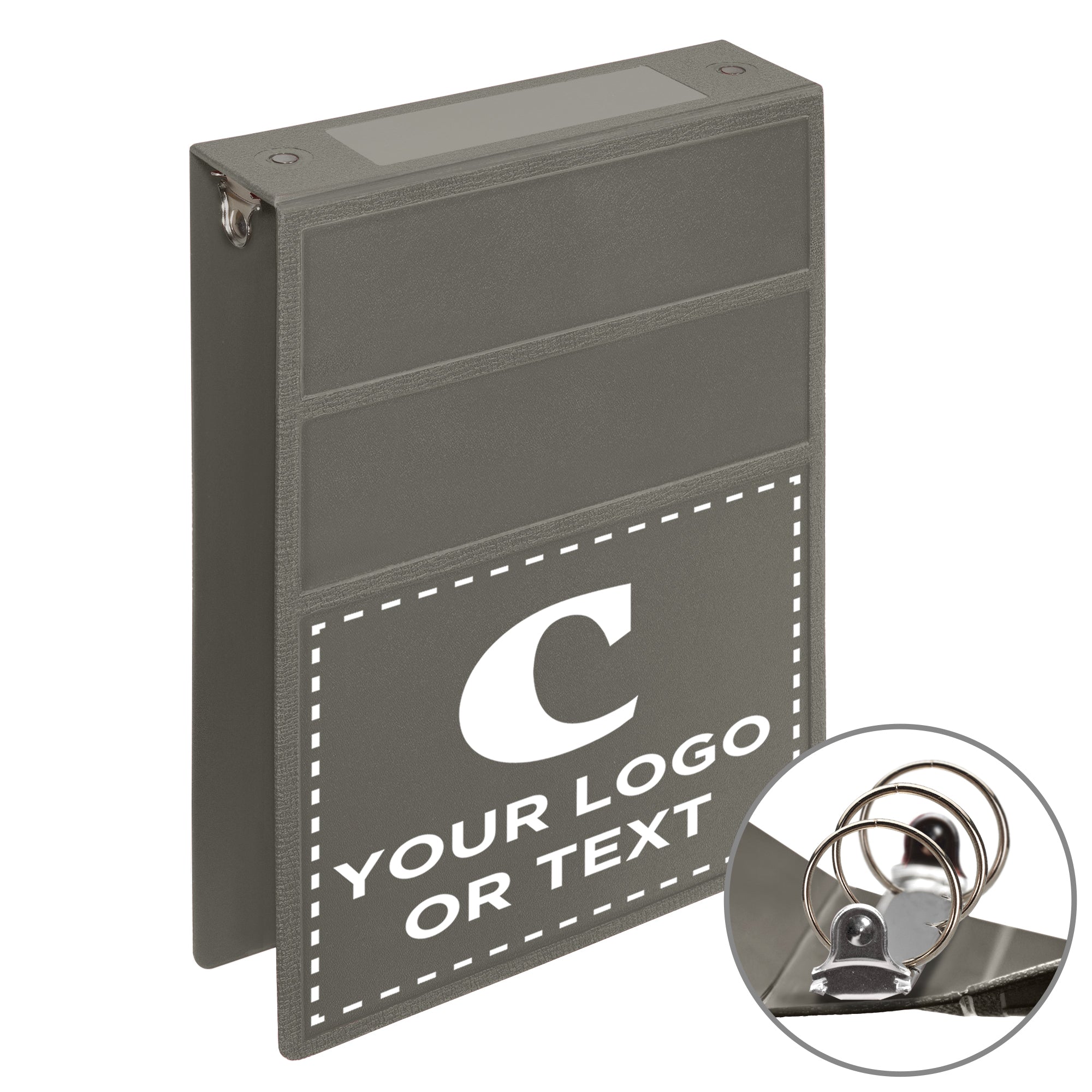 Custom 2-Inch Binder with Logo – Heavy Duty Top-Opening