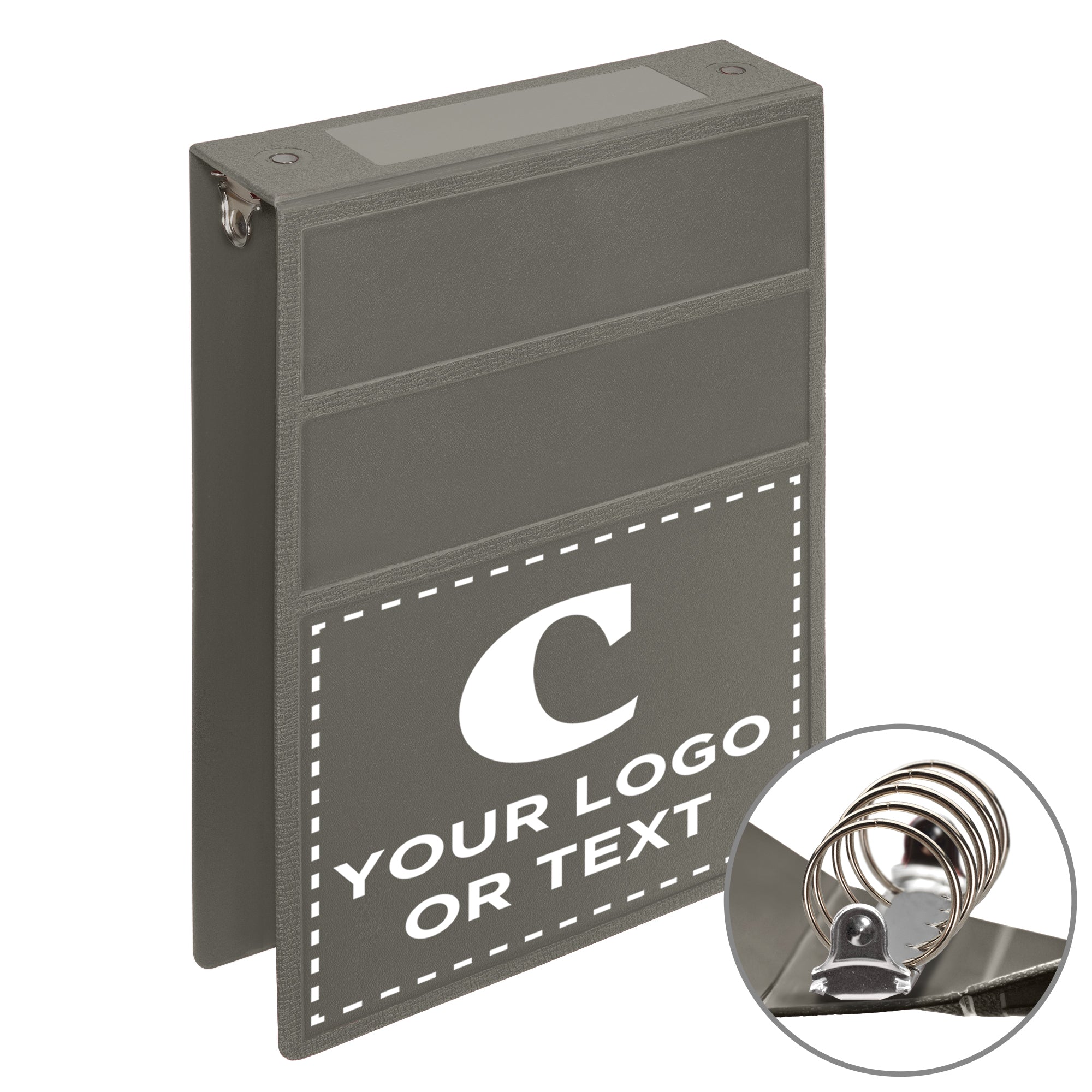 Custom 2-Inch Binder with Logo – Heavy Duty Top-Opening