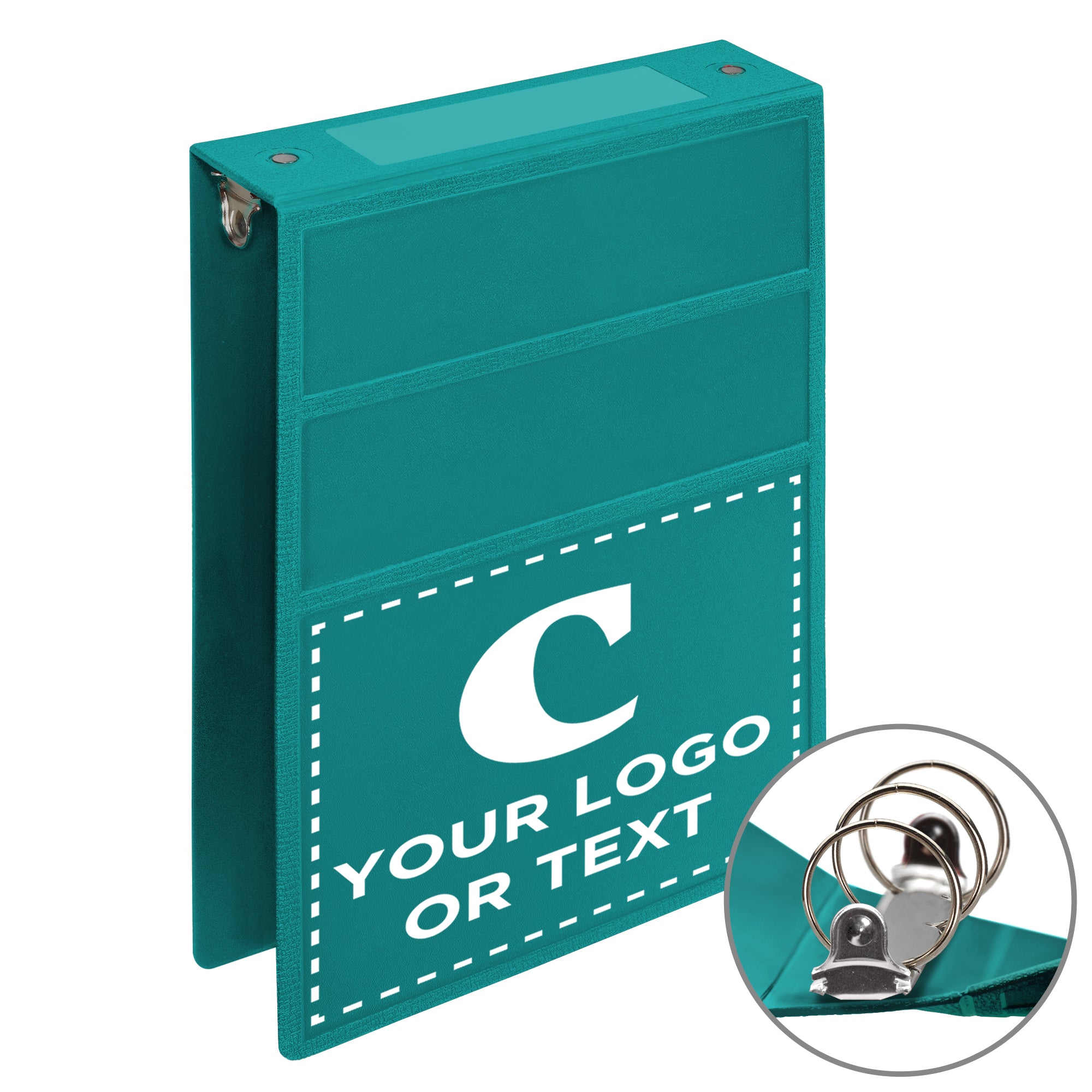 Custom 2-Inch Binder with Logo – Heavy Duty Top-Opening