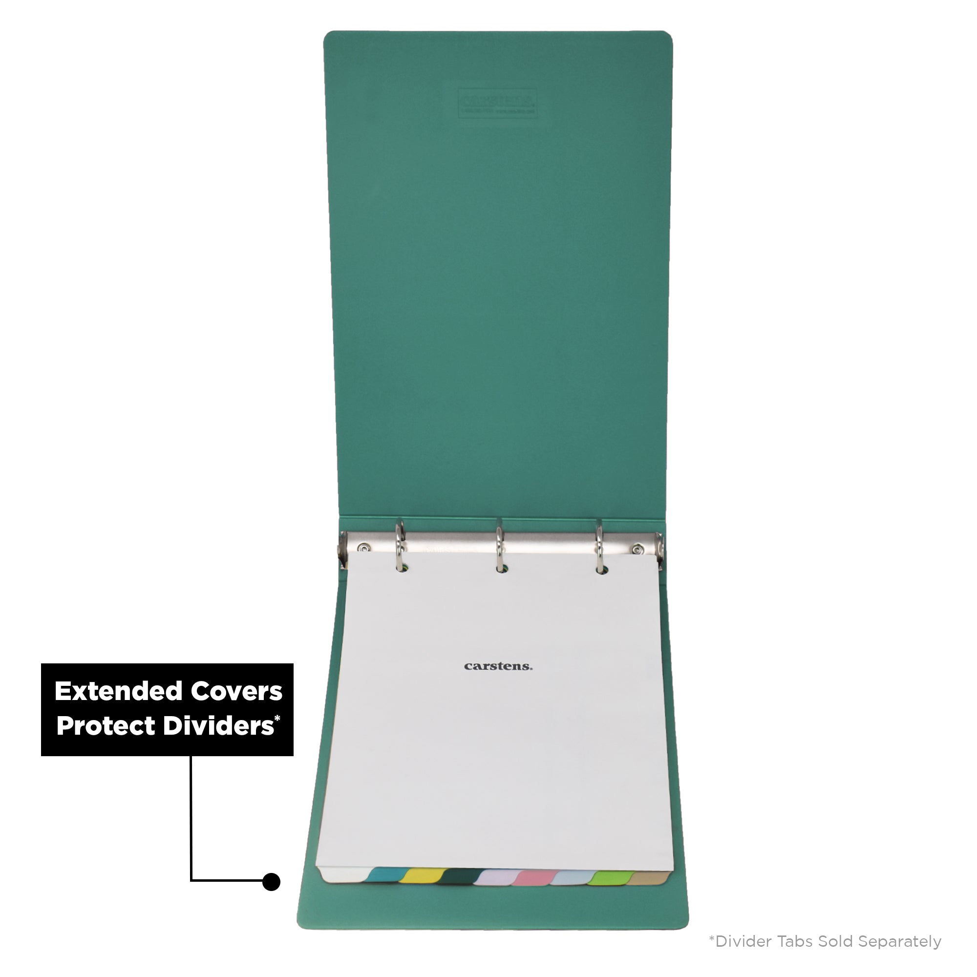 2-Inch Heavy Duty 3-Ring Binder for Medical Charting - Top Opening