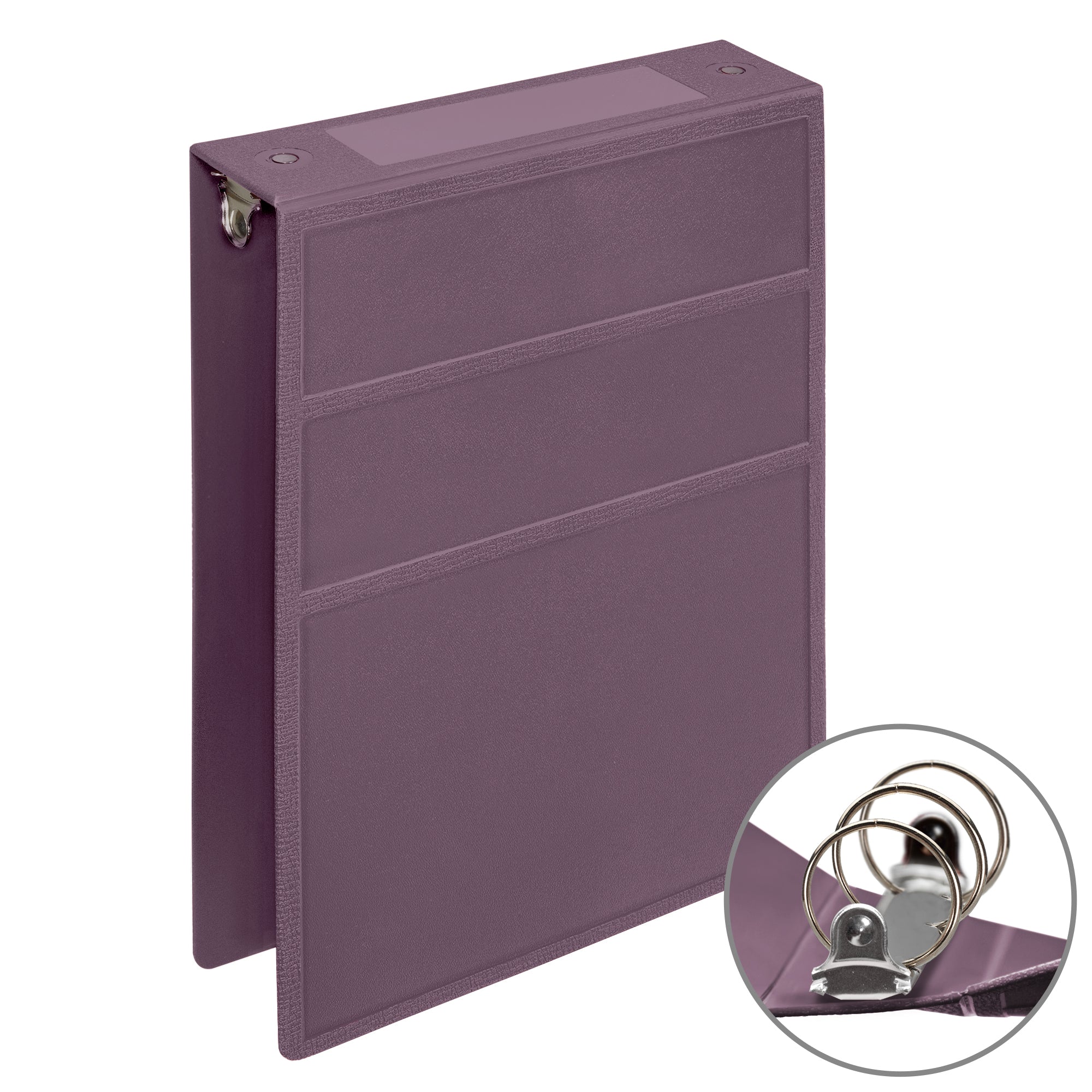 2-Inch Heavy Duty 3-Ring Binder for Medical Charting - Top Opening