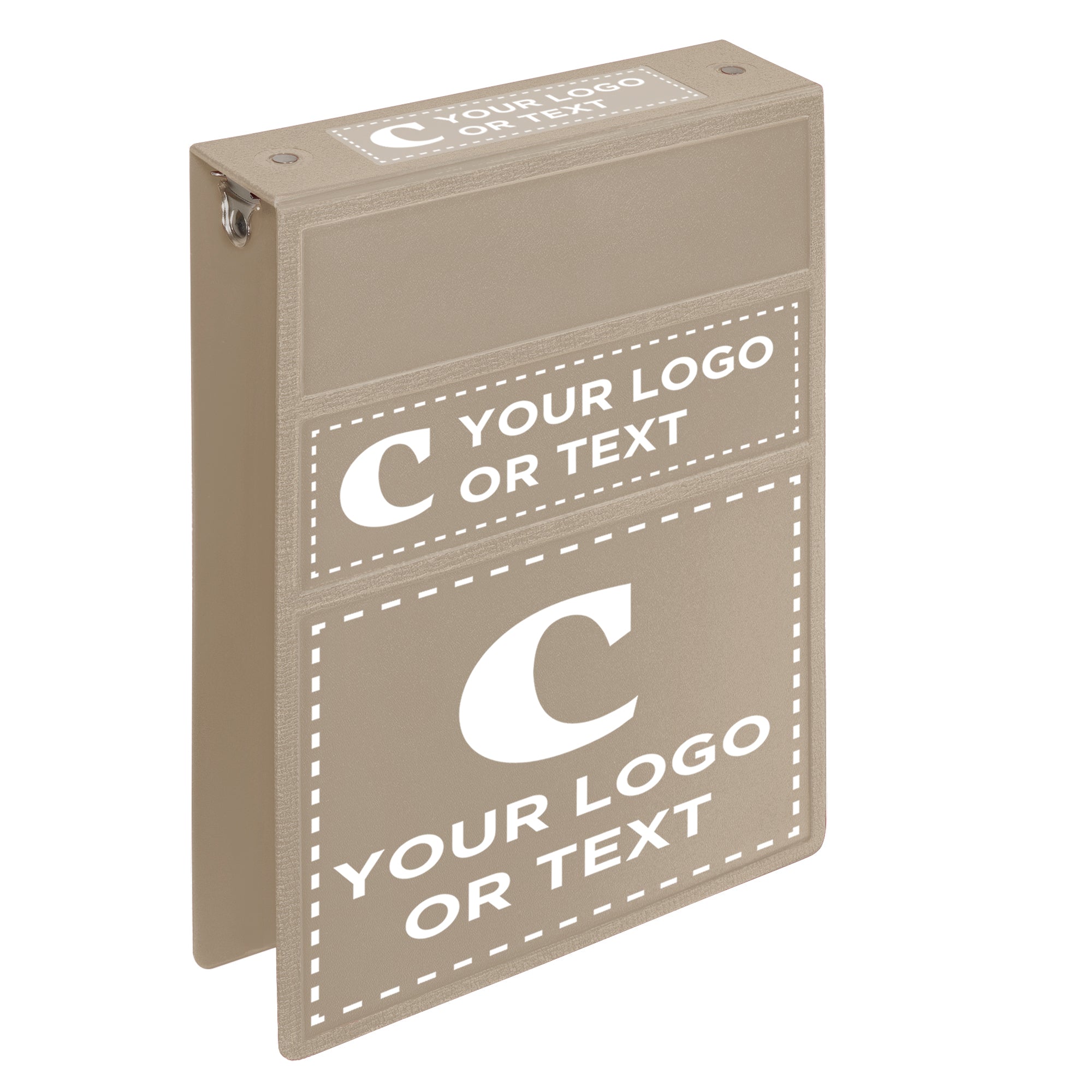 Custom 2-Inch Binder with Logo – Heavy Duty Top-Opening