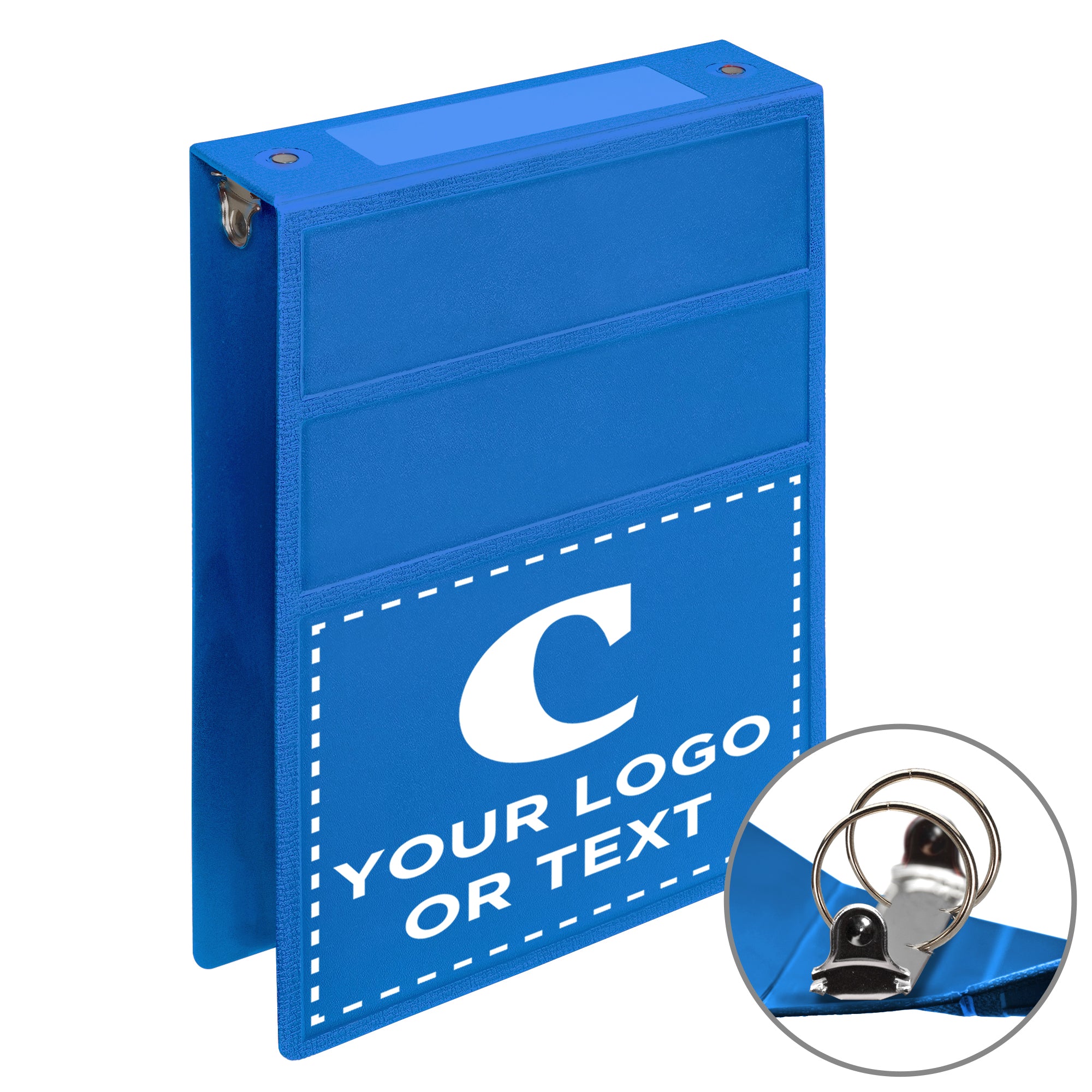 Custom 2-Inch Binder with Logo – Heavy Duty Top-Opening