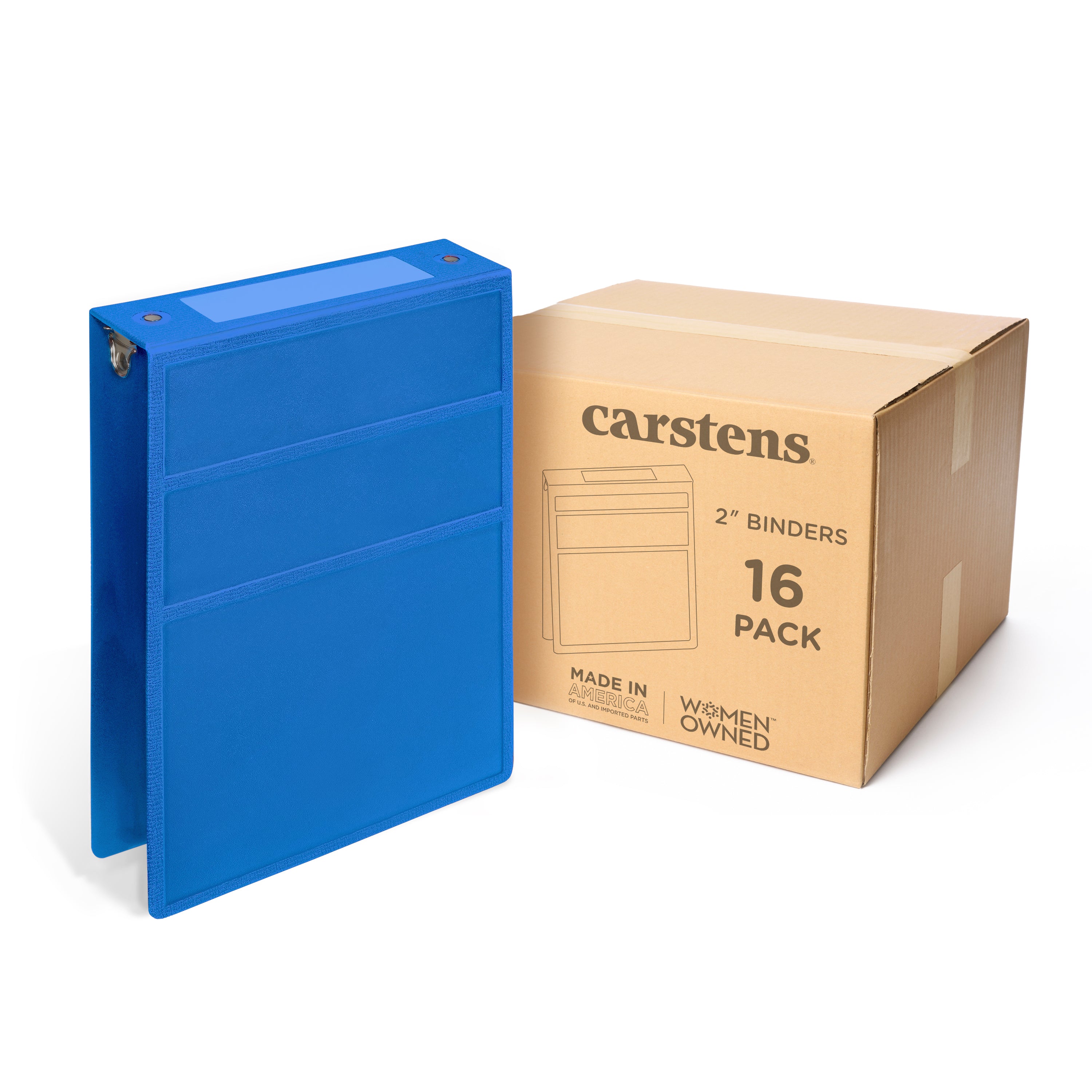 2-Inch Heavy Duty 3-Ring Binder for Medical Charting - Top Opening