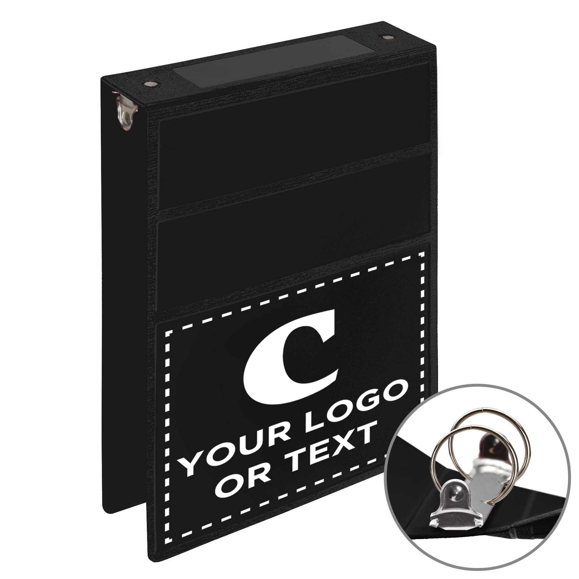Custom 2-Inch Binder with Logo – Heavy Duty Top-Opening