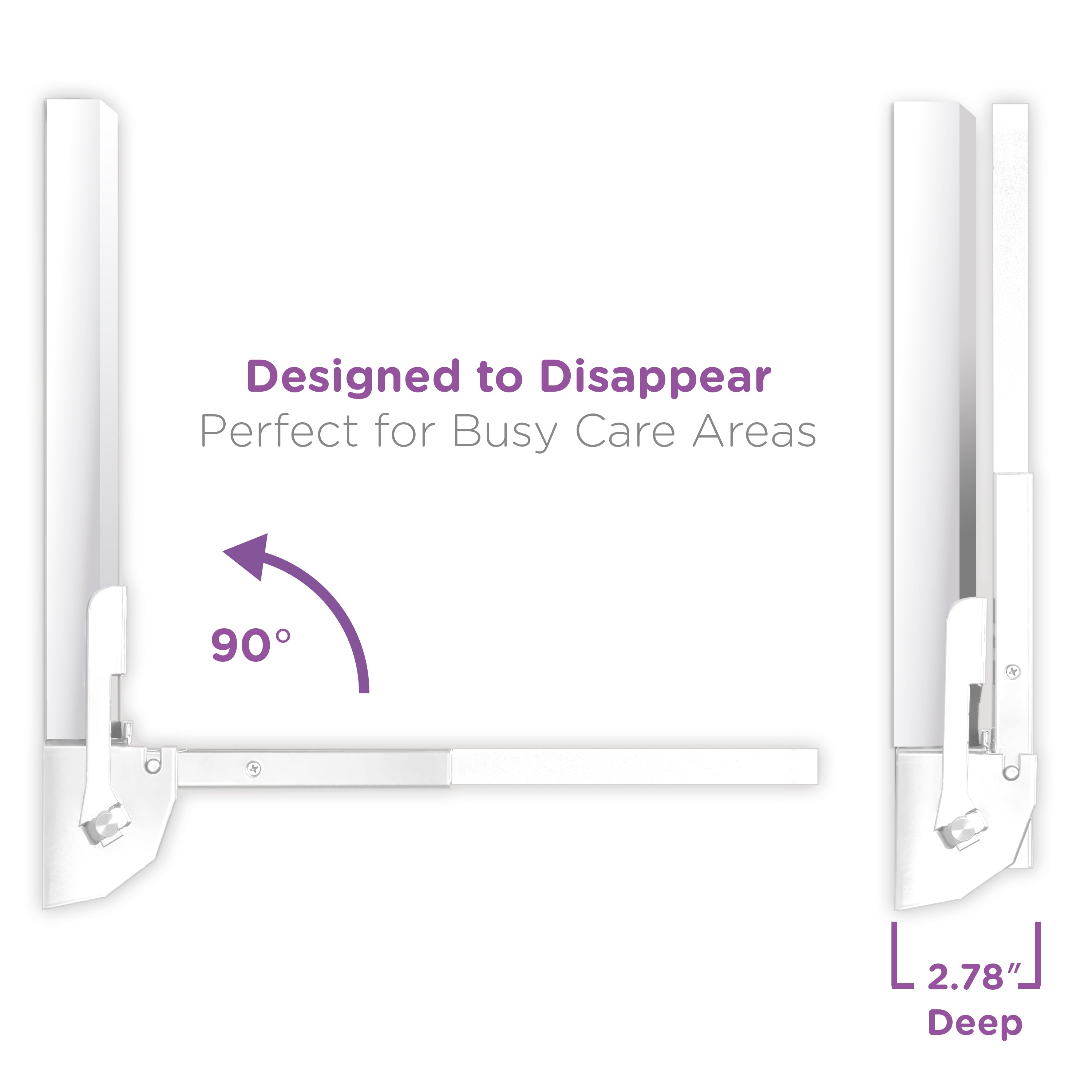 Wall-Mounted Folding Desk, Original WALLAdesk™