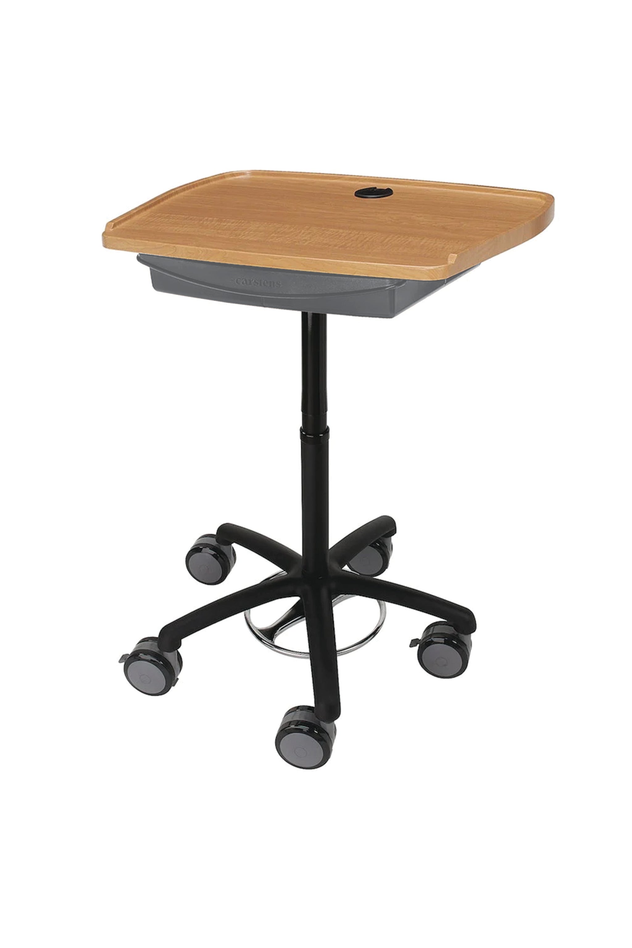 WALKAroo™ 6430 Standard Mobile Laptop Desk and Workstation with Supply Drawer – Height Adjustable from 31.5" to 41.5"