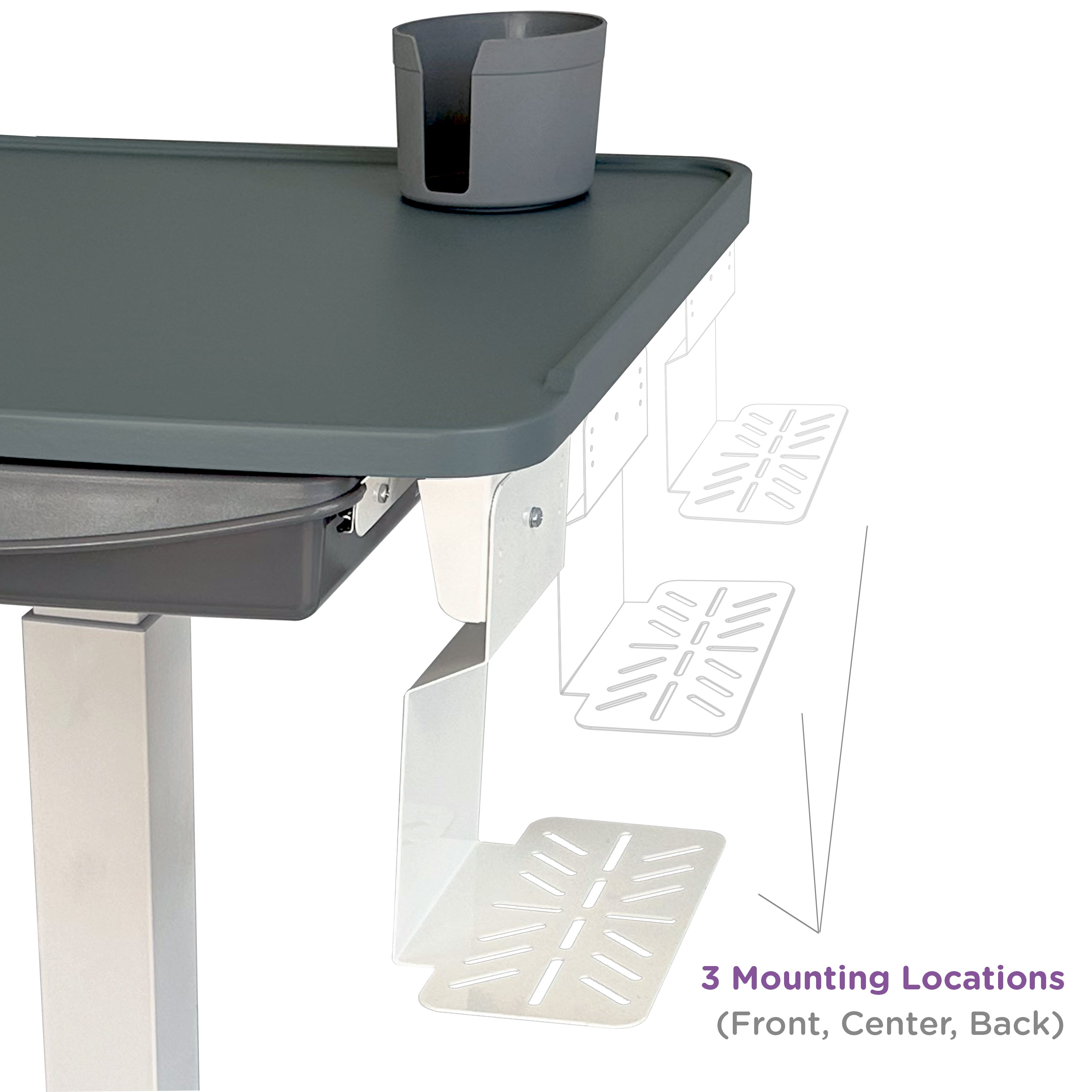 CarePod™ Lite Scanner & Printer Holder