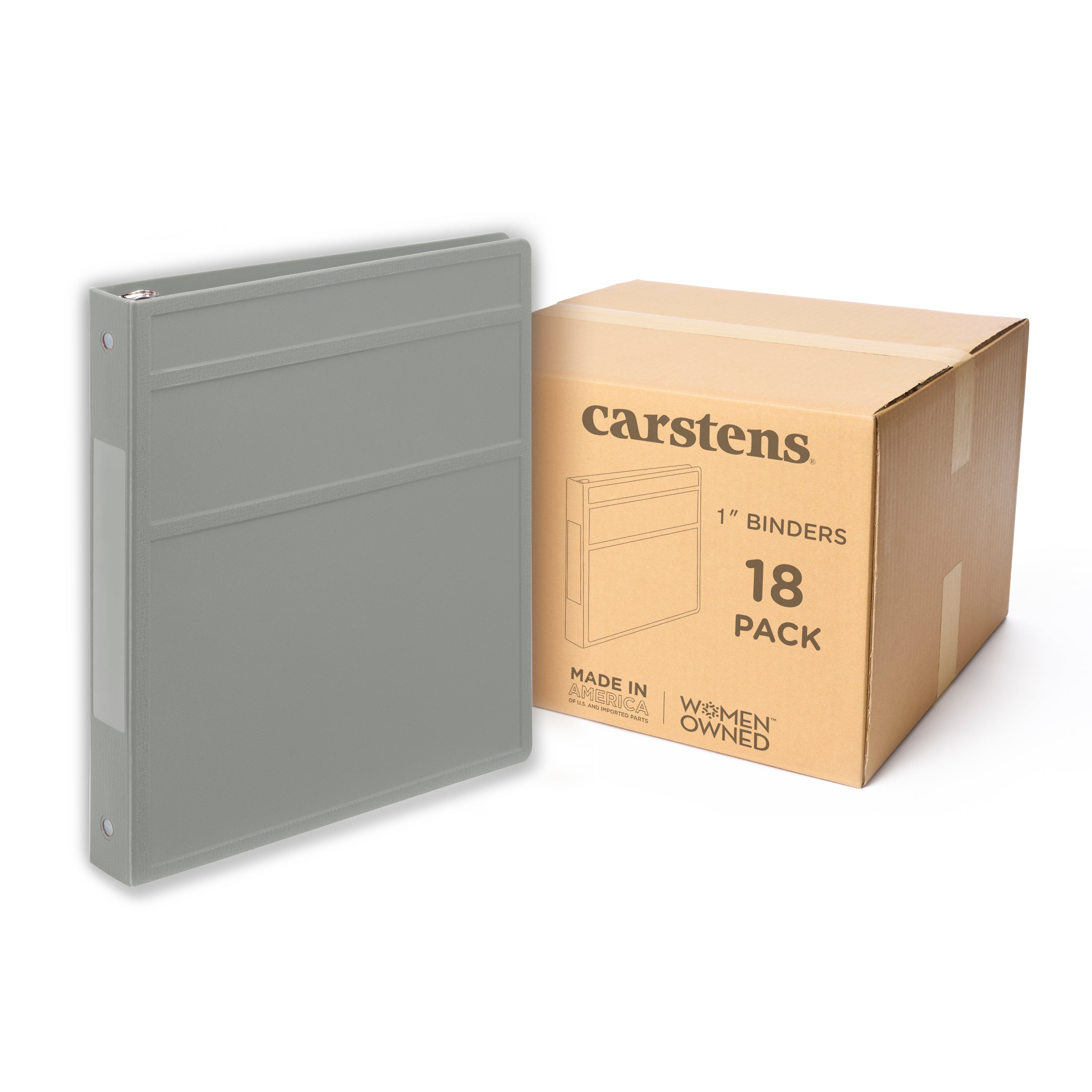 1-Inch Heavy Duty 3-Ring Binder for Medical Charting – Side Opening