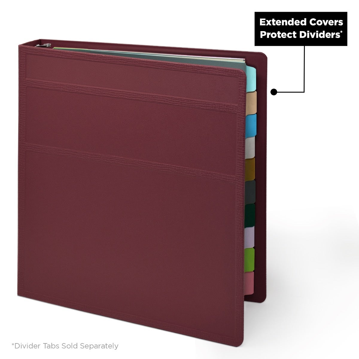 1-Inch Heavy Duty 3-Ring Binder for Medical Charting – Side Opening