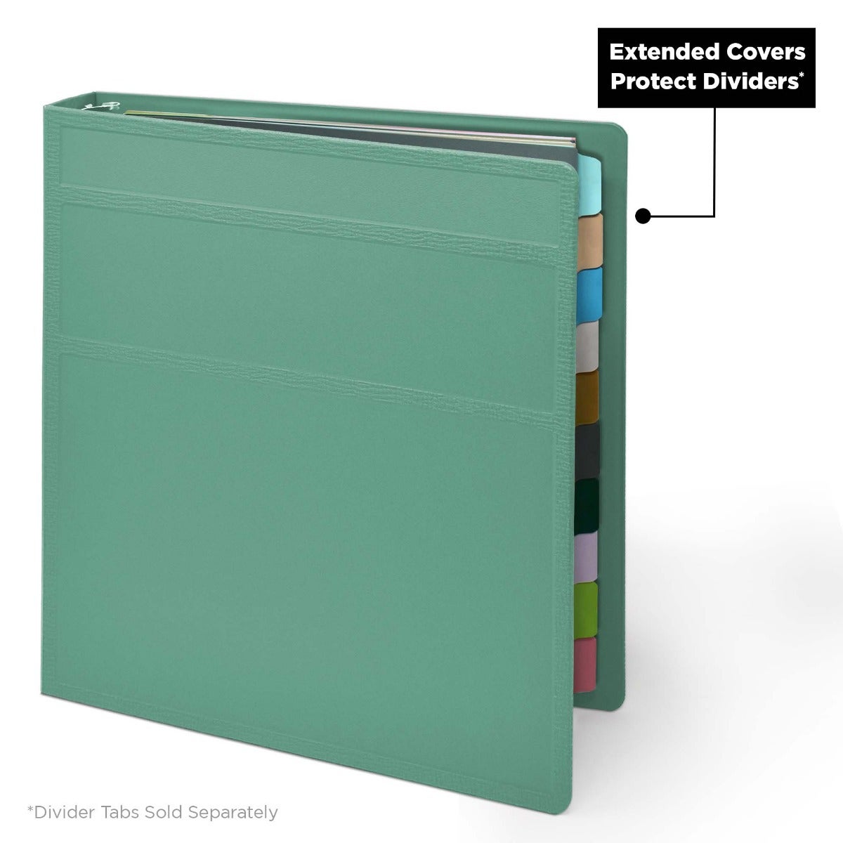 1-Inch Heavy Duty 3-Ring Binder for Medical Charting – Side Opening