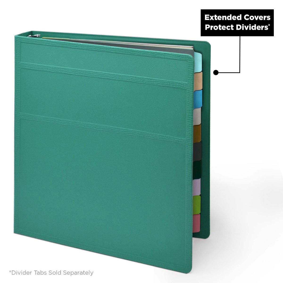 1-Inch Heavy Duty 3-Ring Binder for Medical Charting – Side Opening