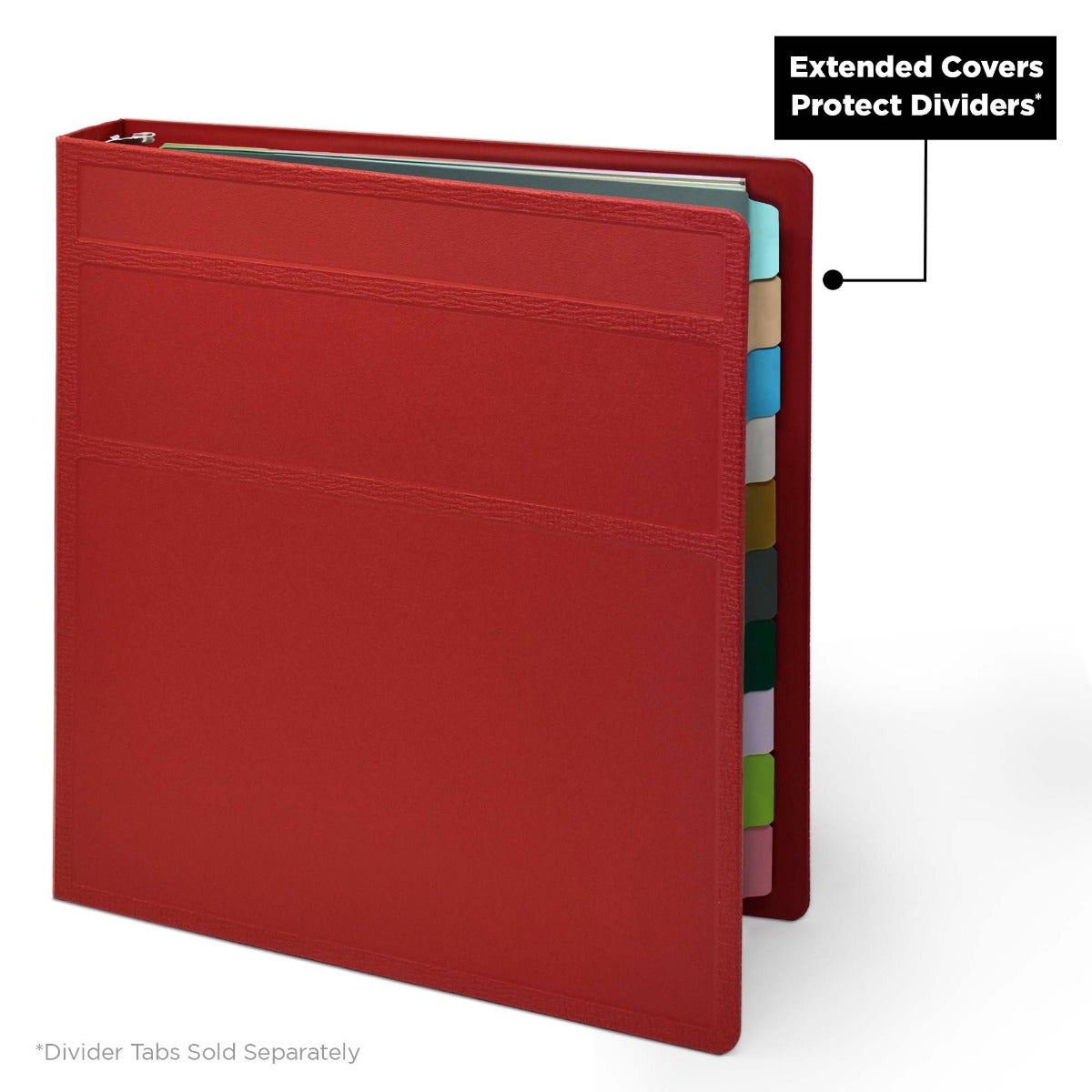 1-Inch Heavy Duty 3-Ring Binder for Medical Charting – Side Opening