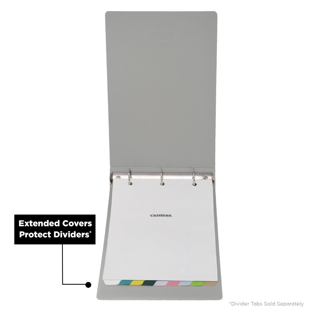 1-Inch Heavy Duty 3-Ring Binder for Medical Charting – Top Opening