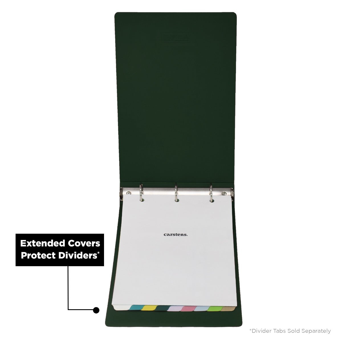 1-Inch Heavy Duty 3-Ring Binder for Medical Charting – Top Opening