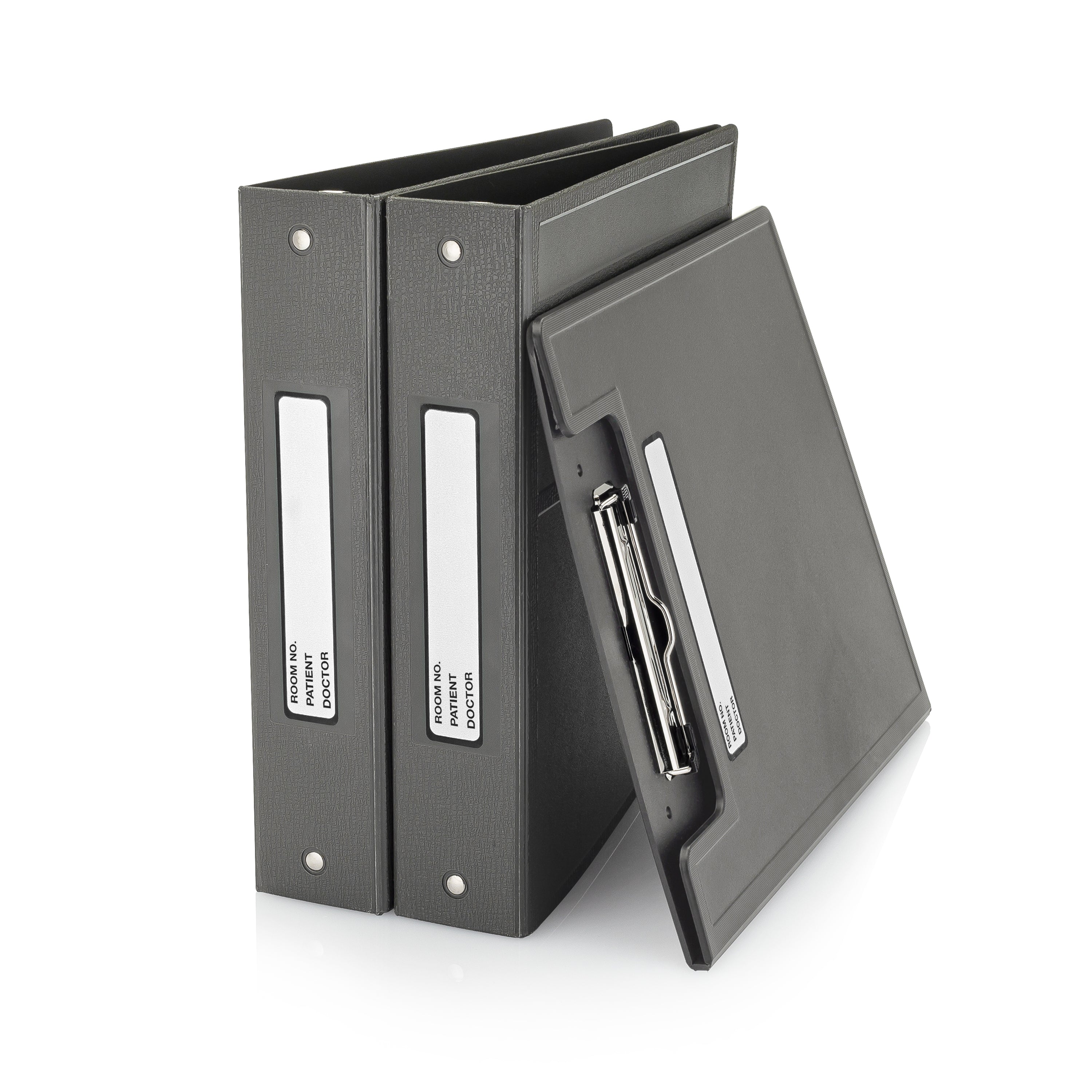 Room No. / Patient / Doctor Preprinted ID Labels for 1” Ring Binder Spines - Roll of 200