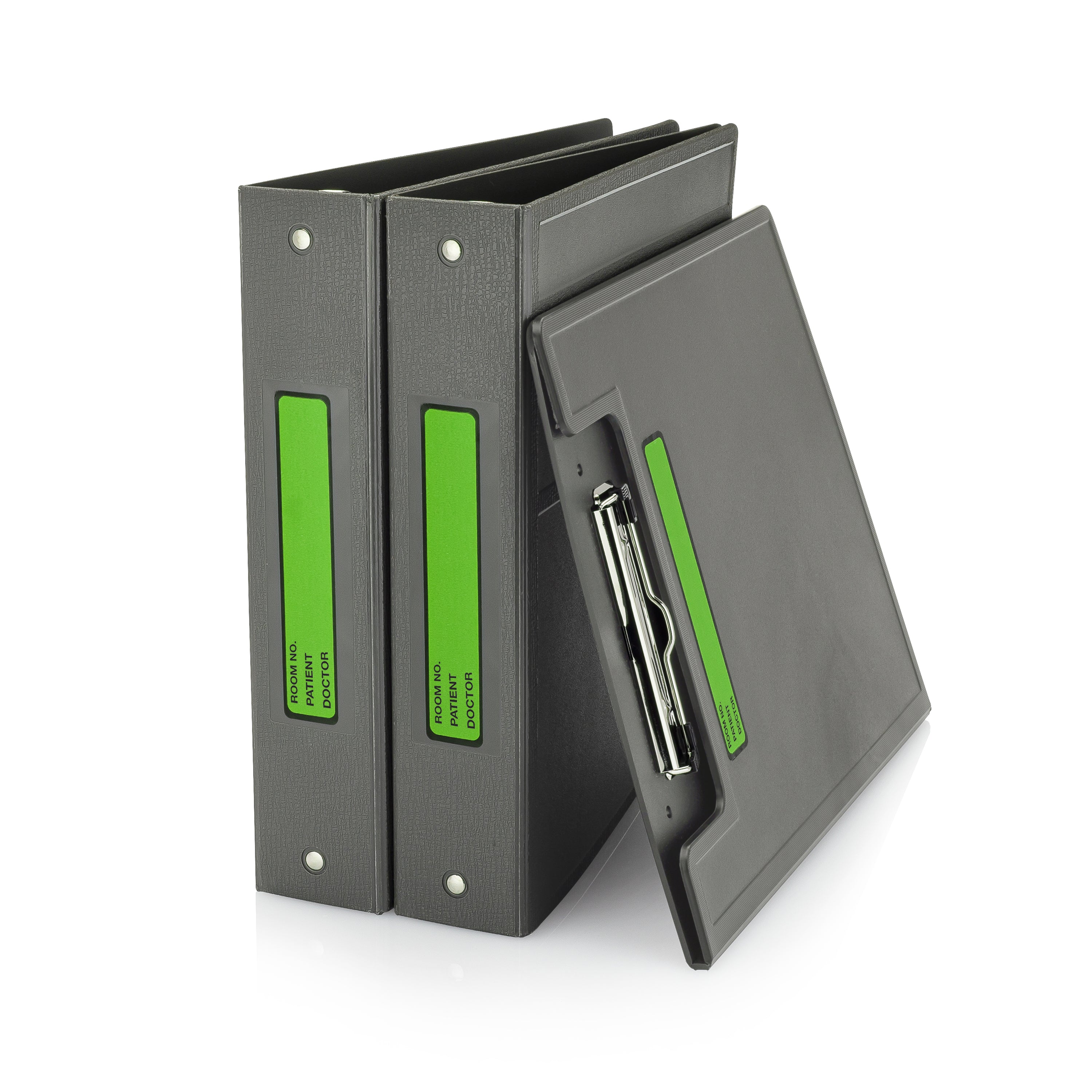 Room No. / Patient / Doctor Preprinted ID Labels for 1” Ring Binder Spines - Roll of 200