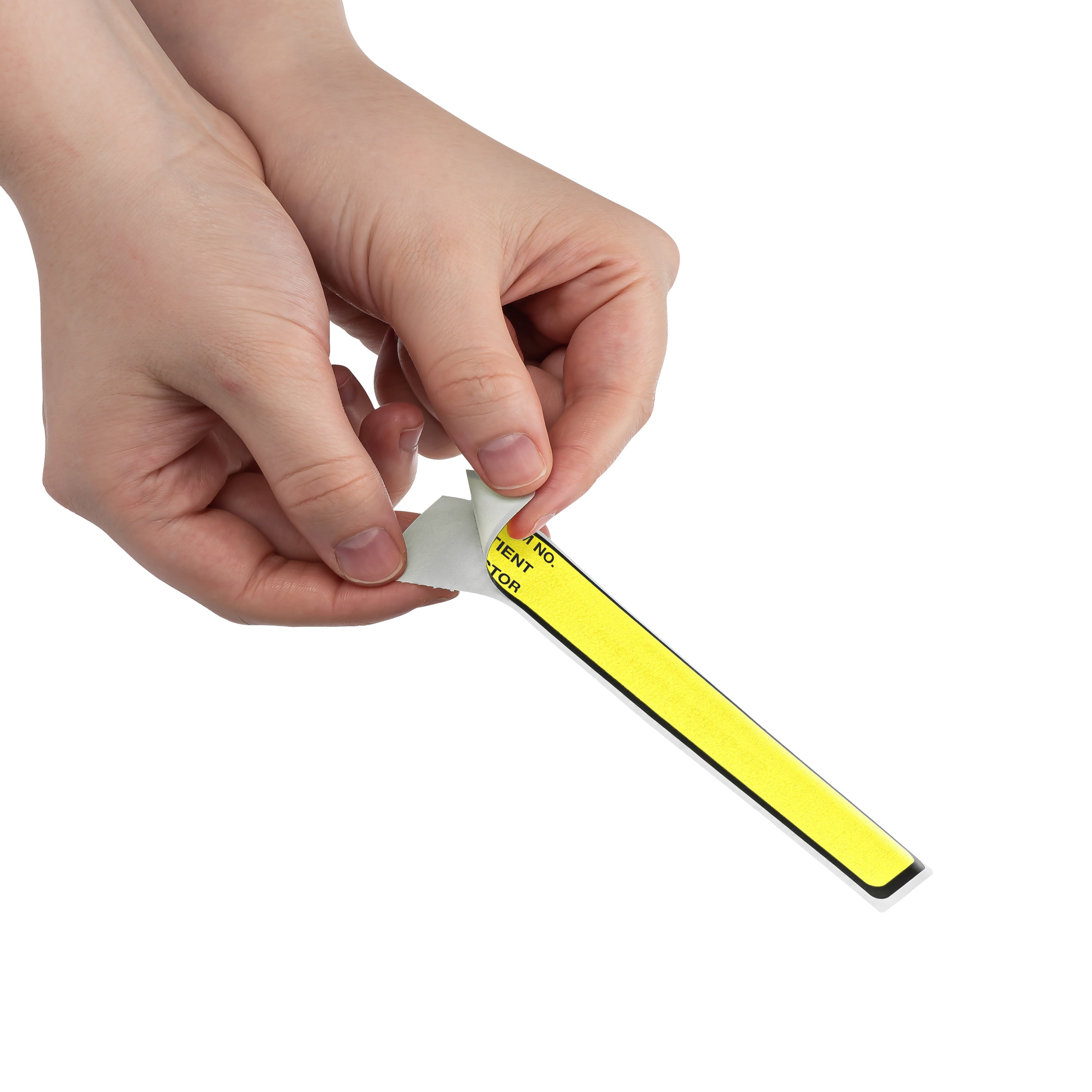 Room No. / Patient / Doctor Preprinted ID Labels for 1” Ring Binder Spines - Roll of 200