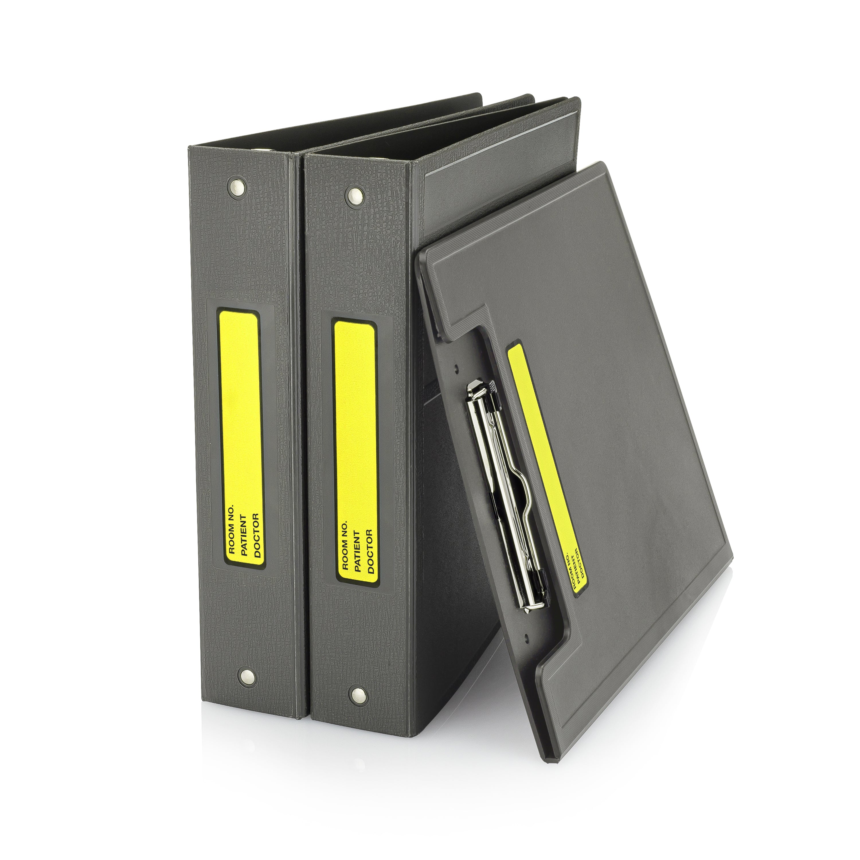 Room No. / Patient / Doctor Preprinted ID Labels for 1” Ring Binder Spines - Roll of 200