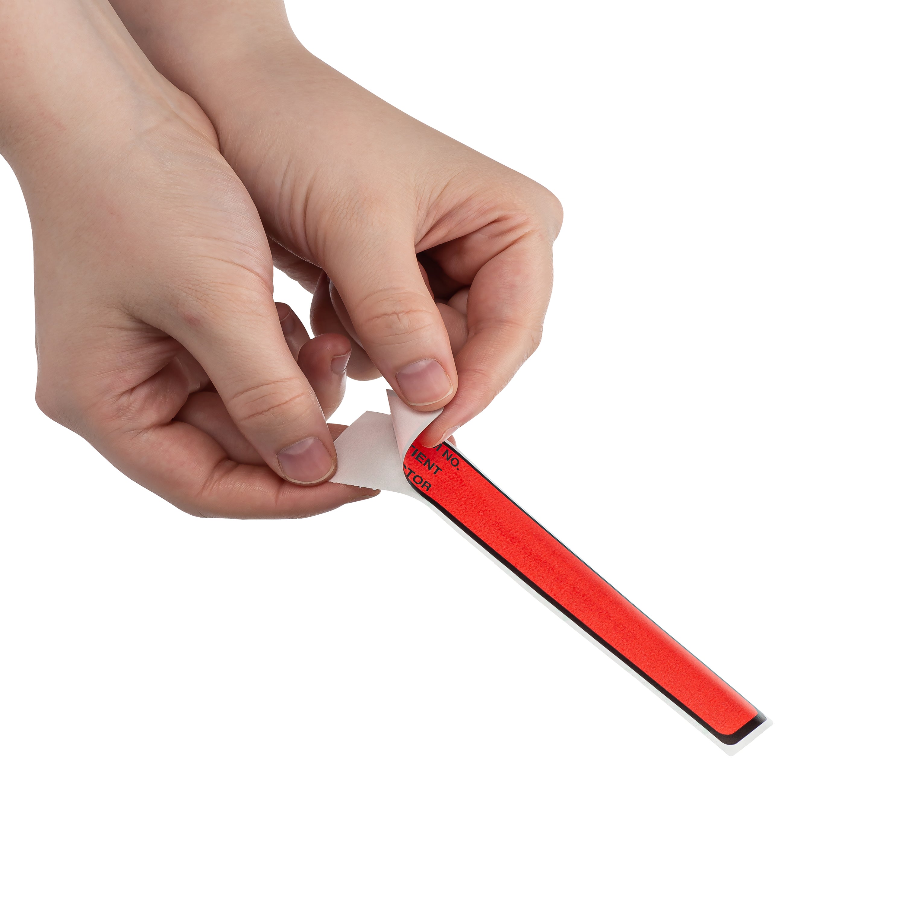 Room No. / Patient / Doctor Preprinted ID Labels for 1” Ring Binder Spines - Roll of 200