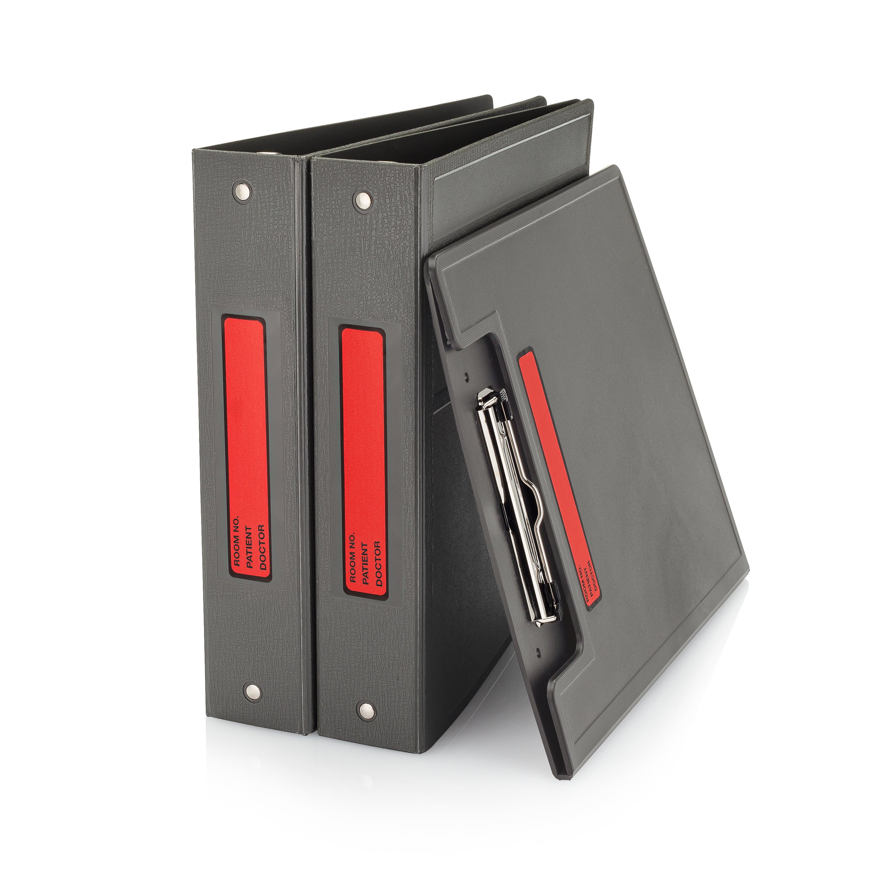 Room No. / Patient / Doctor Preprinted ID Labels for 1” Ring Binder Spines - Roll of 200