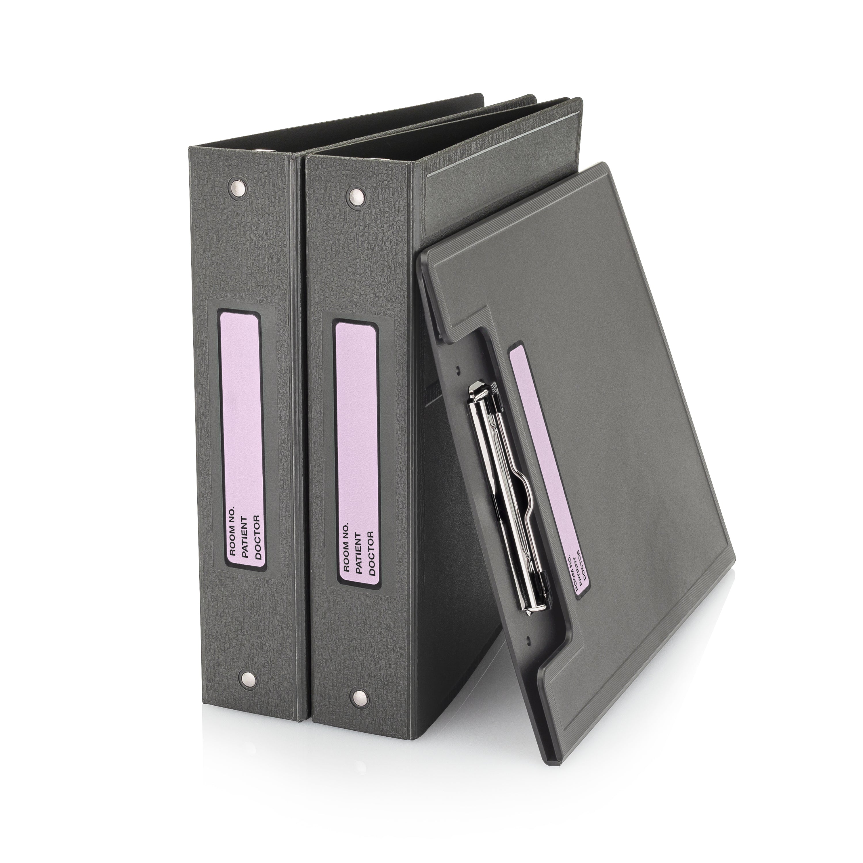 Room No. / Patient / Doctor Preprinted ID Labels for 1” Ring Binder Spines - Roll of 200