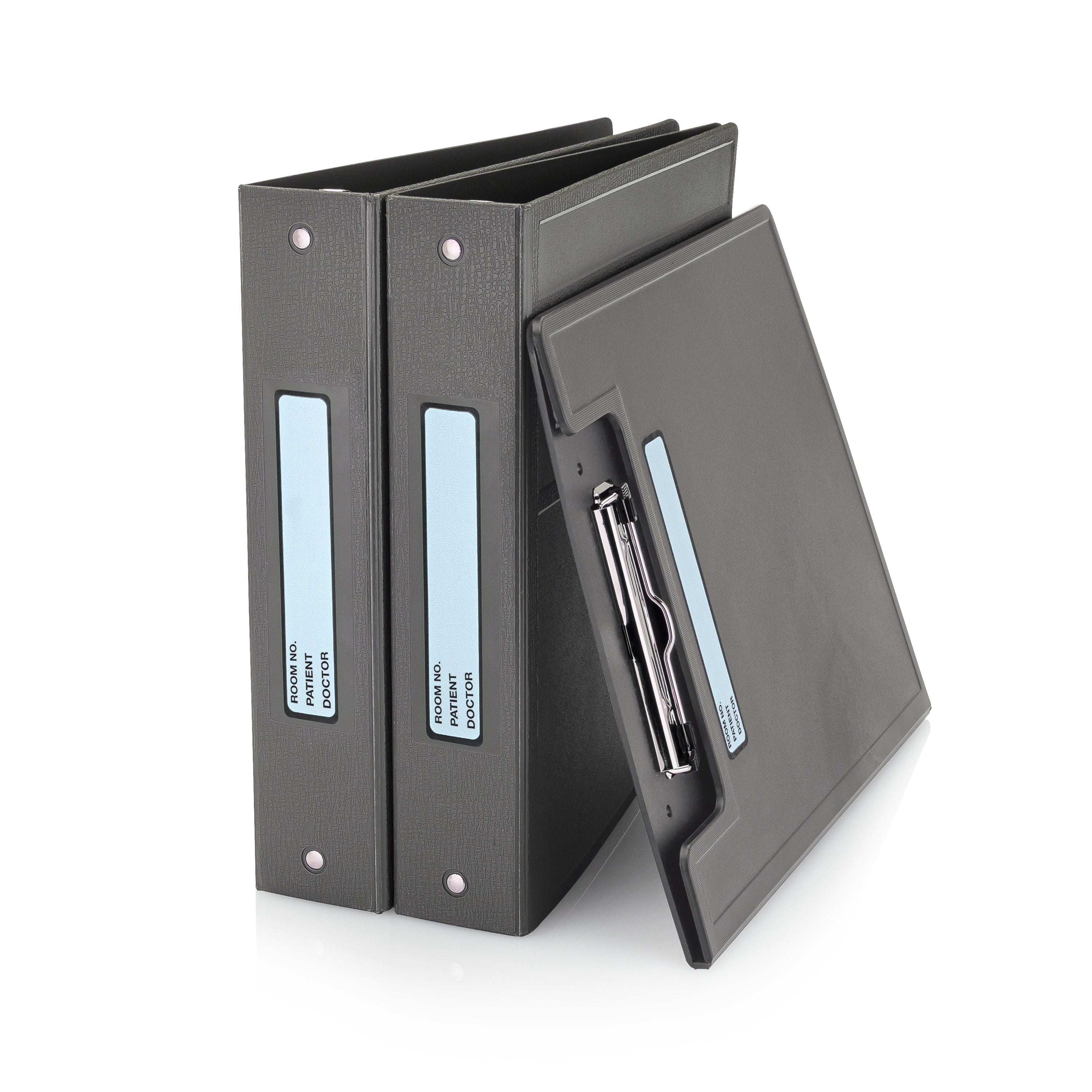 Room No. / Patient / Doctor Preprinted ID Labels for 1” Ring Binder Spines - Roll of 200