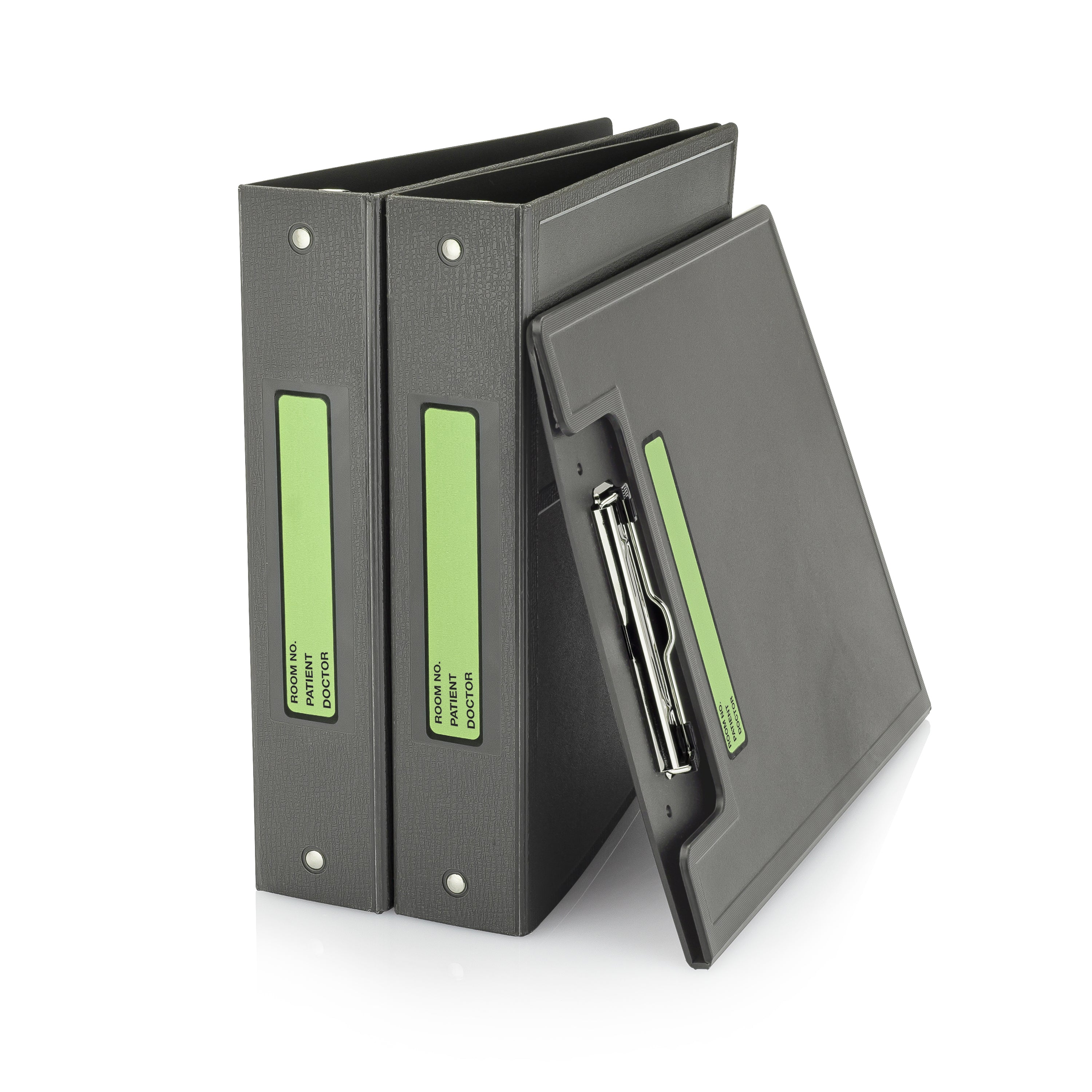 Room No. / Patient / Doctor Preprinted ID Labels for 1” Ring Binder Spines - Roll of 200