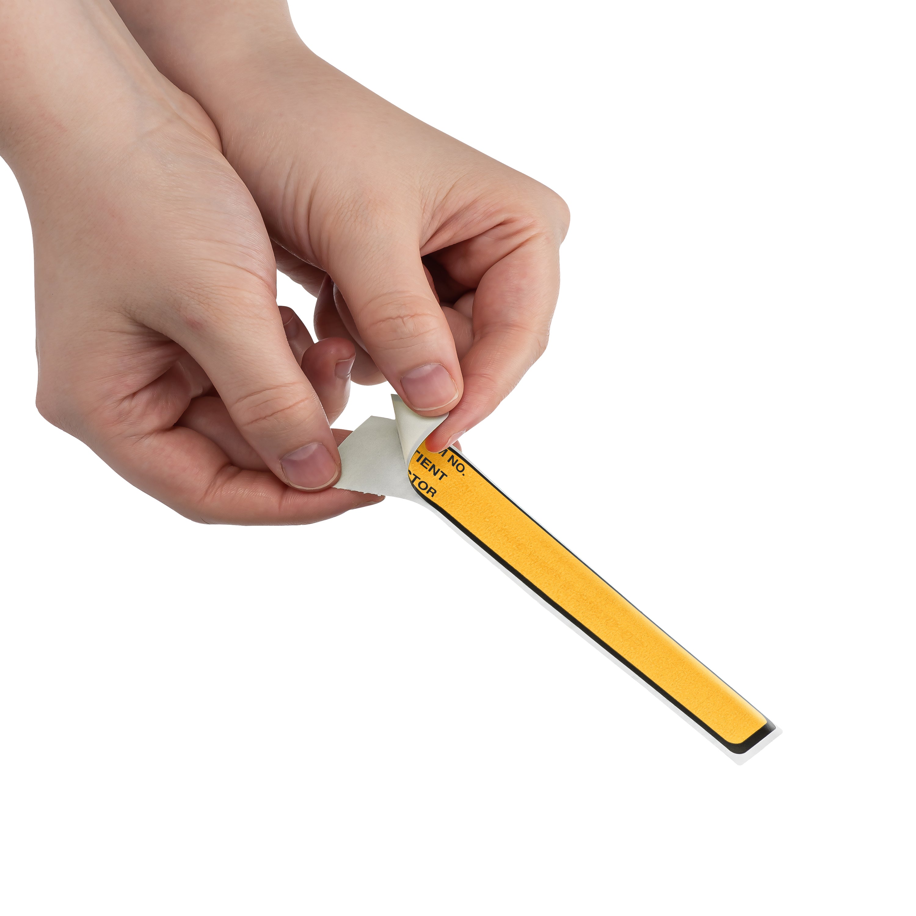 Room No. / Patient / Doctor Preprinted ID Labels for 1” Ring Binder Spines - Roll of 200