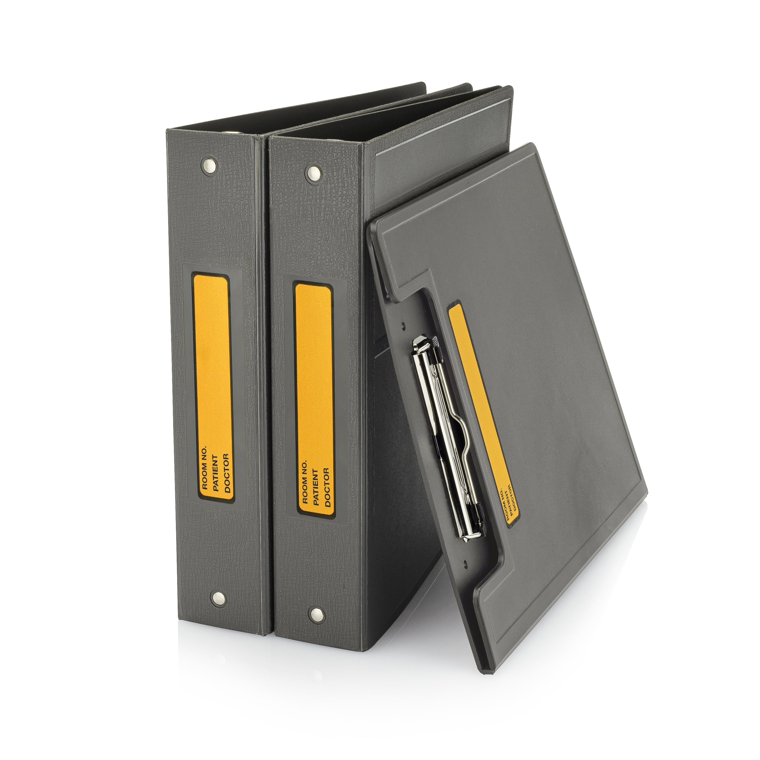 Room No. / Patient / Doctor Preprinted ID Labels for 1” Ring Binder Spines - Roll of 200