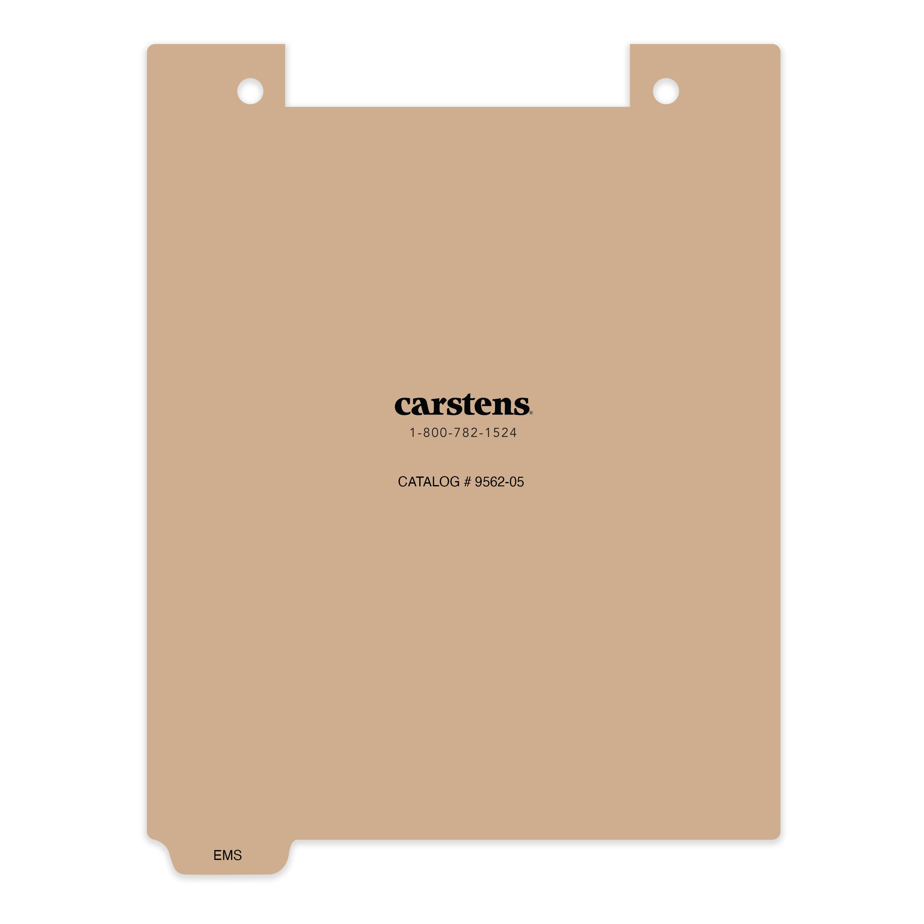 Carstens Patient Chart Clipboard Individual Divider Tabs, Legal