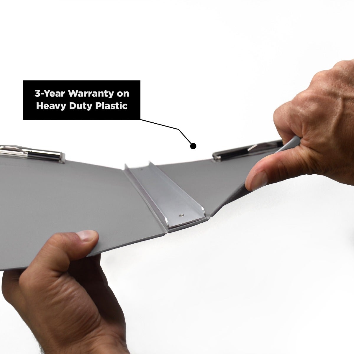 Heavy Duty Book Style Clipboard with Cover, Double Sided