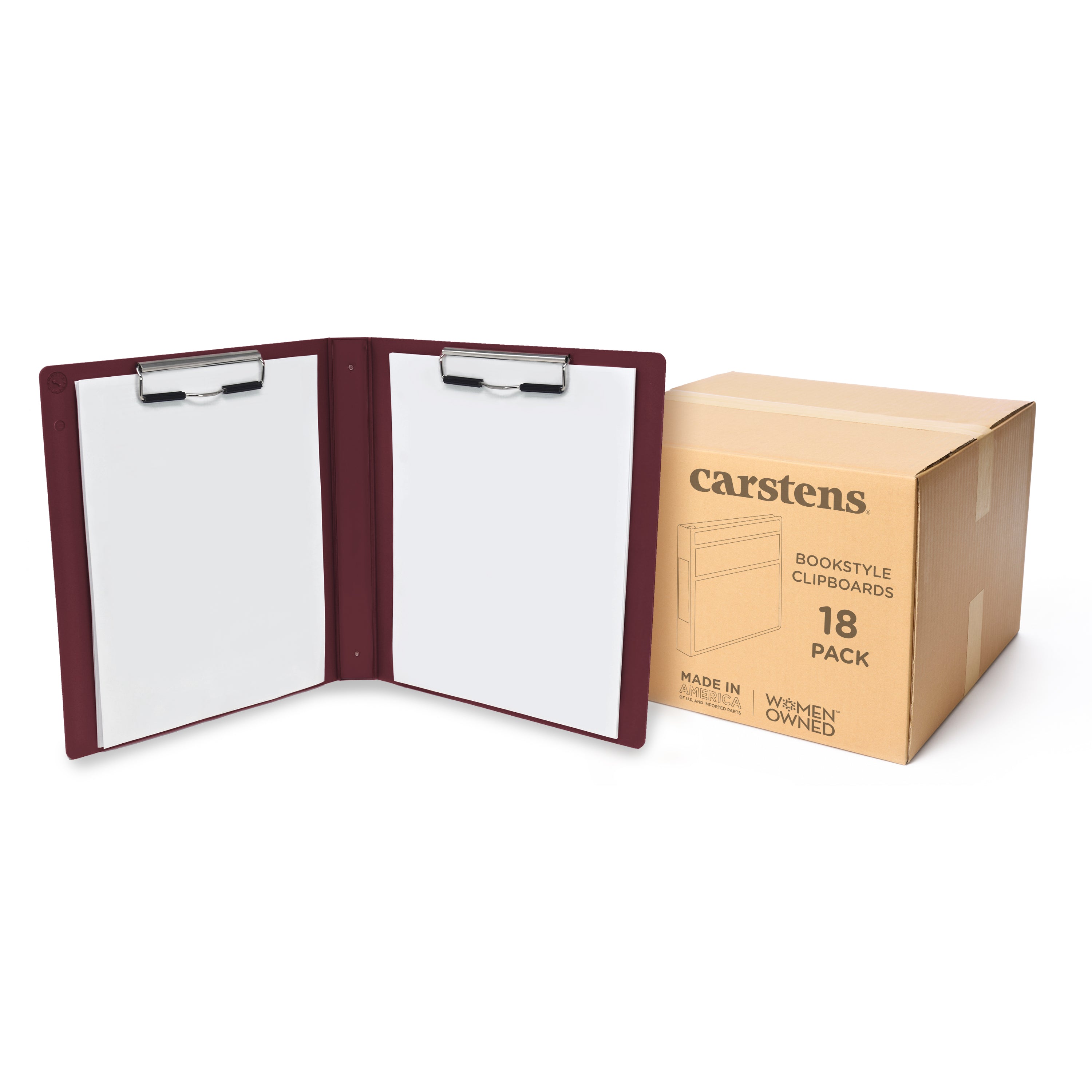 Heavy Duty Book Style Clipboard with Cover, Double Sided