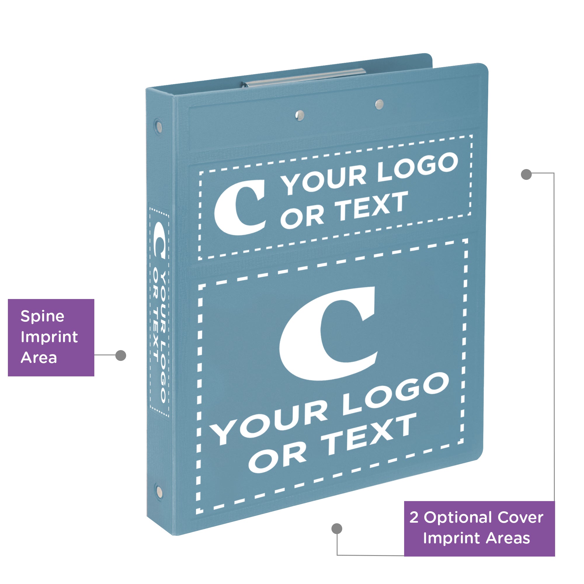 Custom Book Style Clipboard with Cover, Double Sided