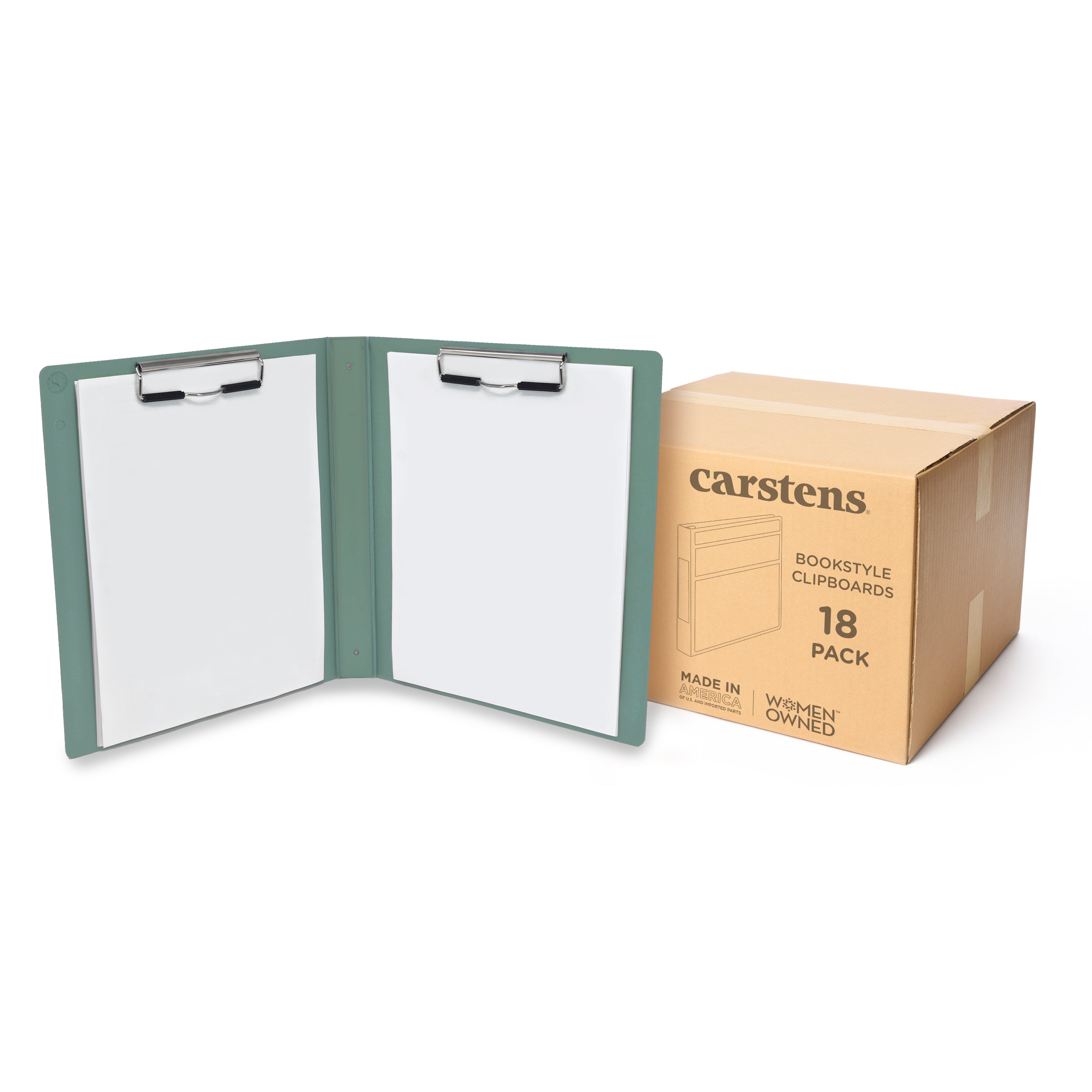 Heavy Duty Book Style Clipboard with Cover, Double Sided