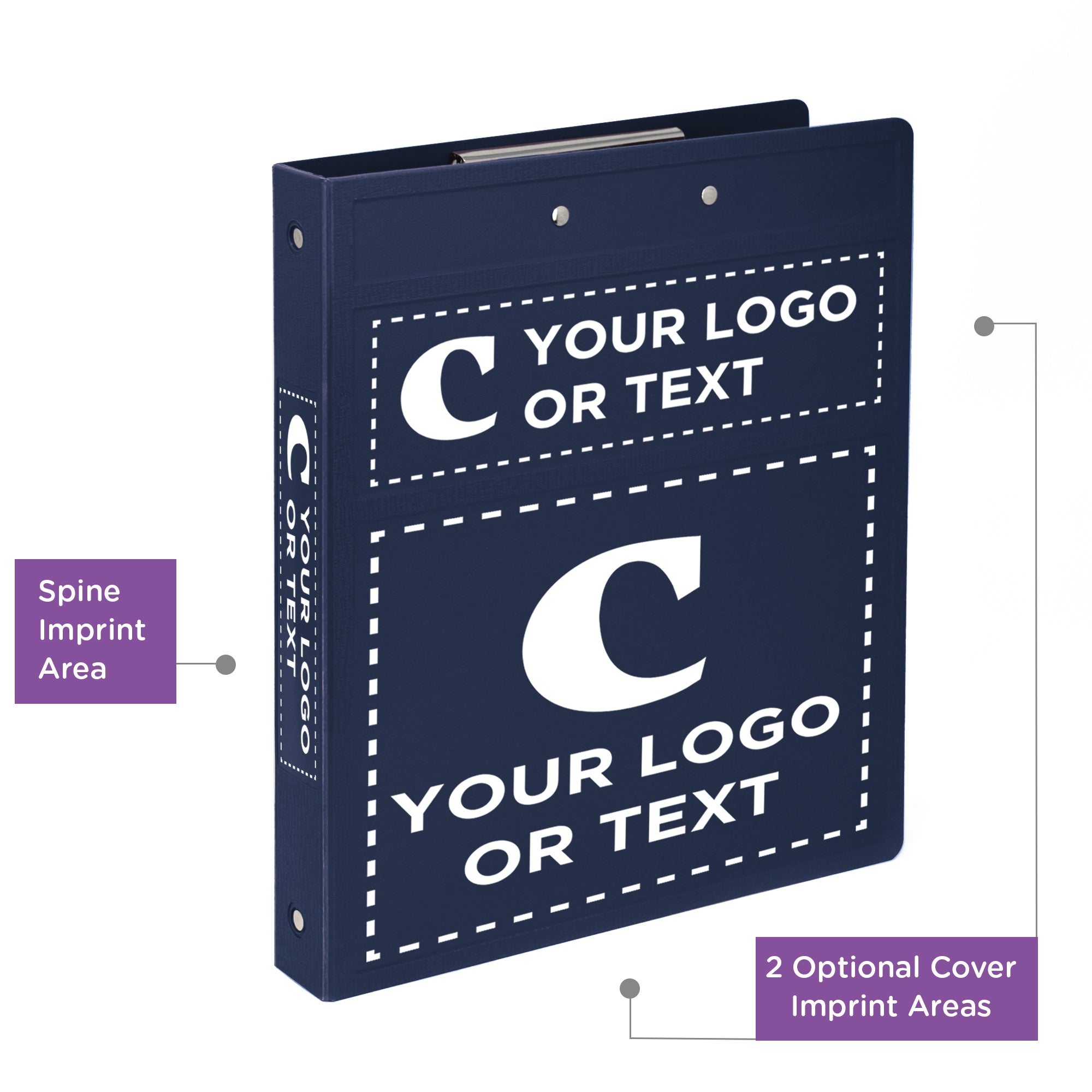 Custom Book Style Clipboard with Cover, Double Sided